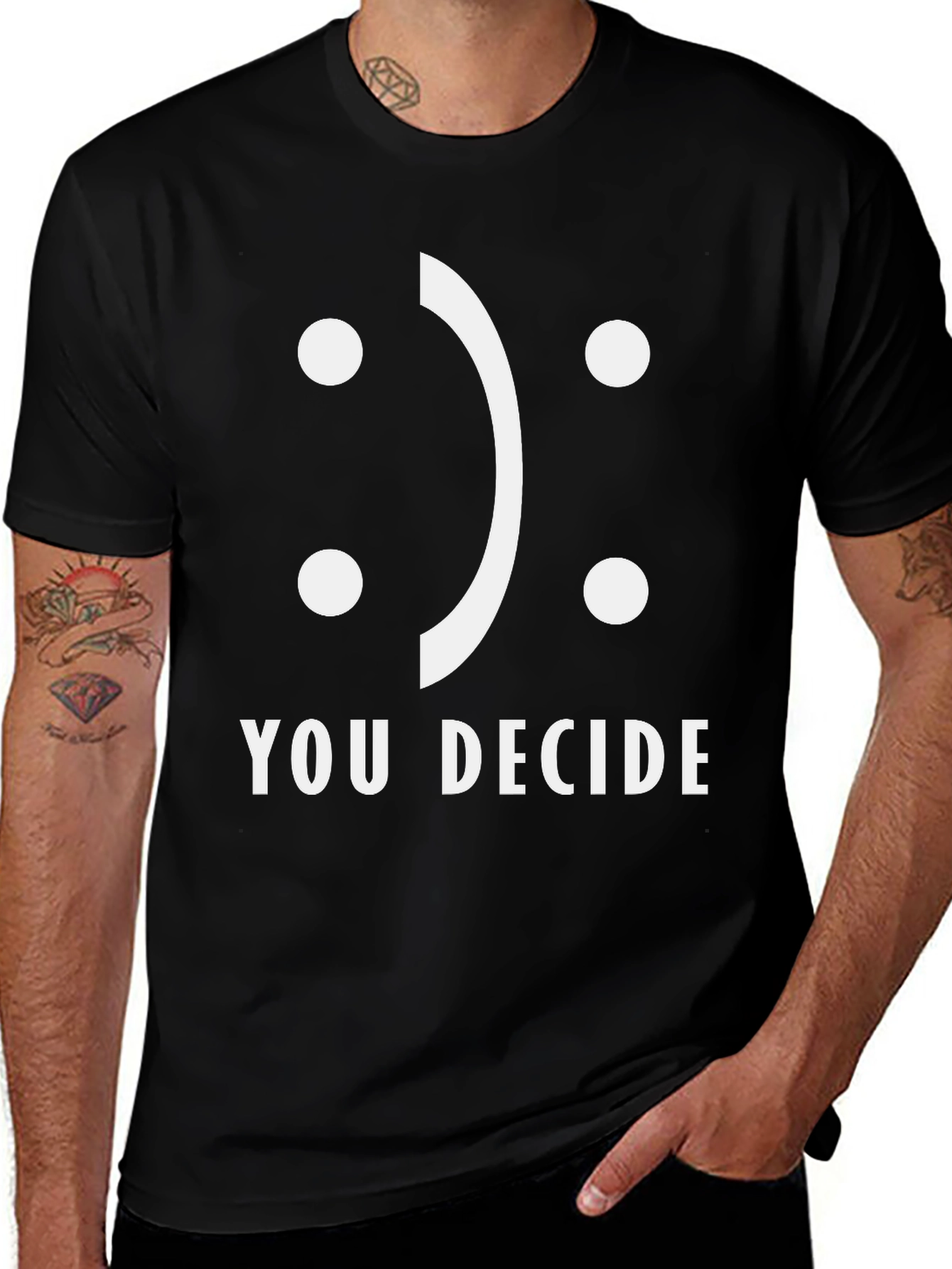 You Decide Smiley T-Shirt