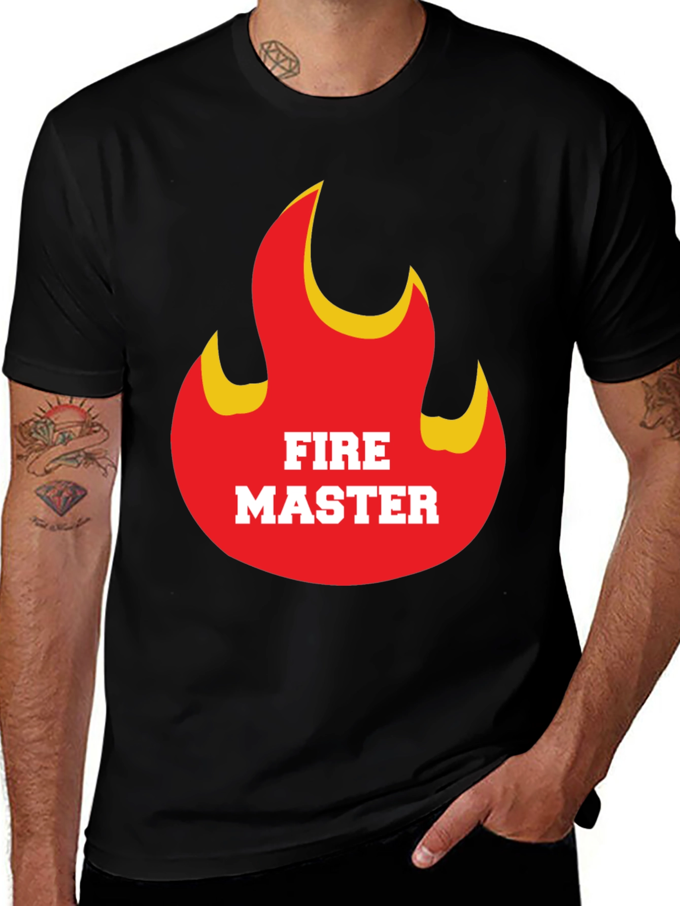 Variant 19 of Fire Master T-Shirt - Cool Graphic Tee