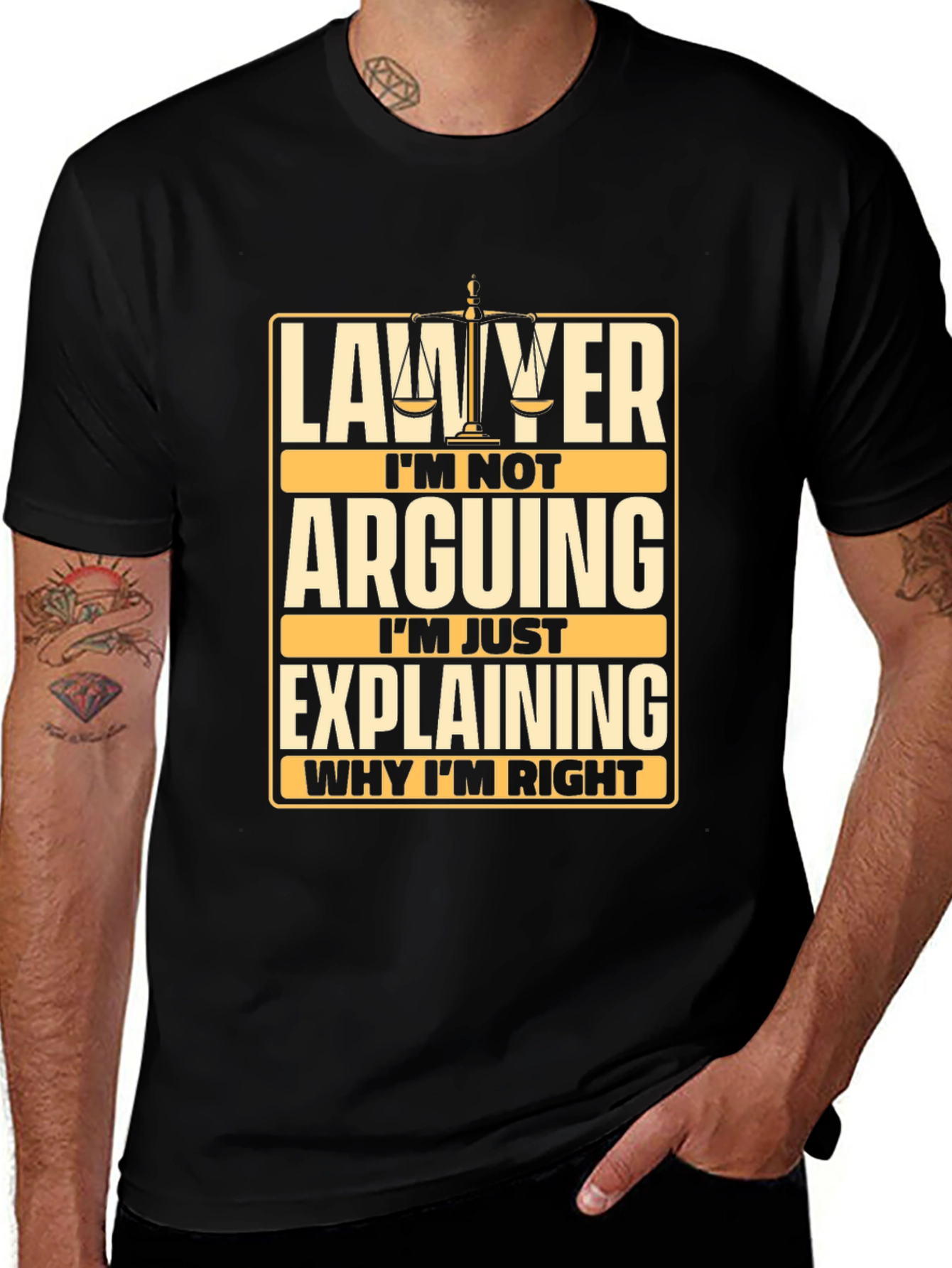 Variant 13 of Lawyer T-Shirt: I'm Not Arguing, I'm Explaining