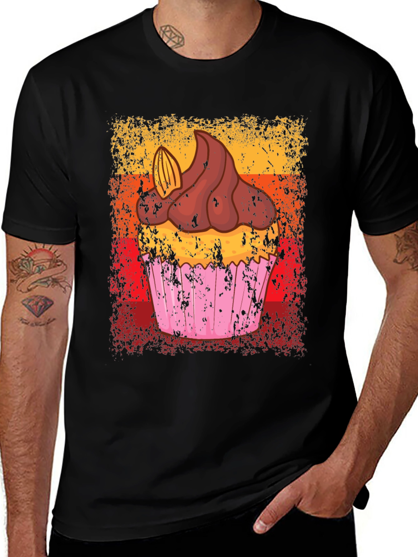 Variant 8 of Cupcake Graphic Tee - Sweet Tooth Fashion