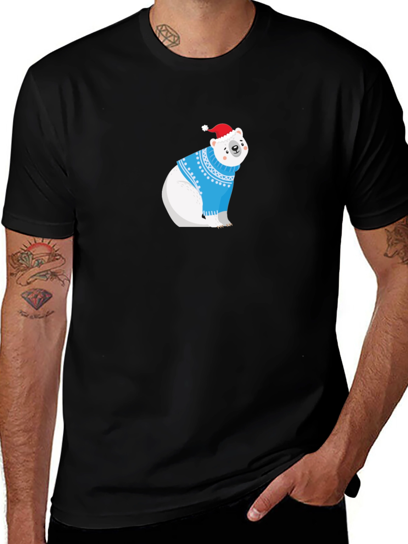 Polar Bear Christmas Sweater T-Shirt