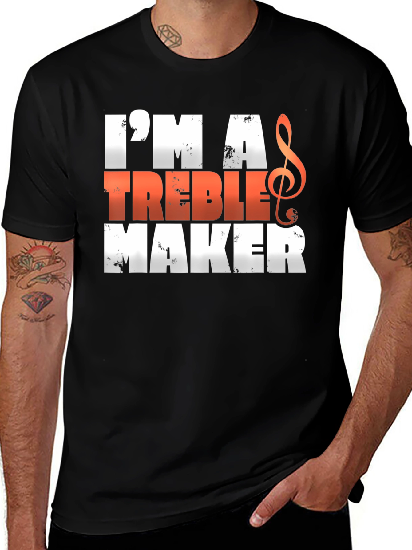Variant 2 of Treble Maker Graphic T-Shirt - Music Lover Tee