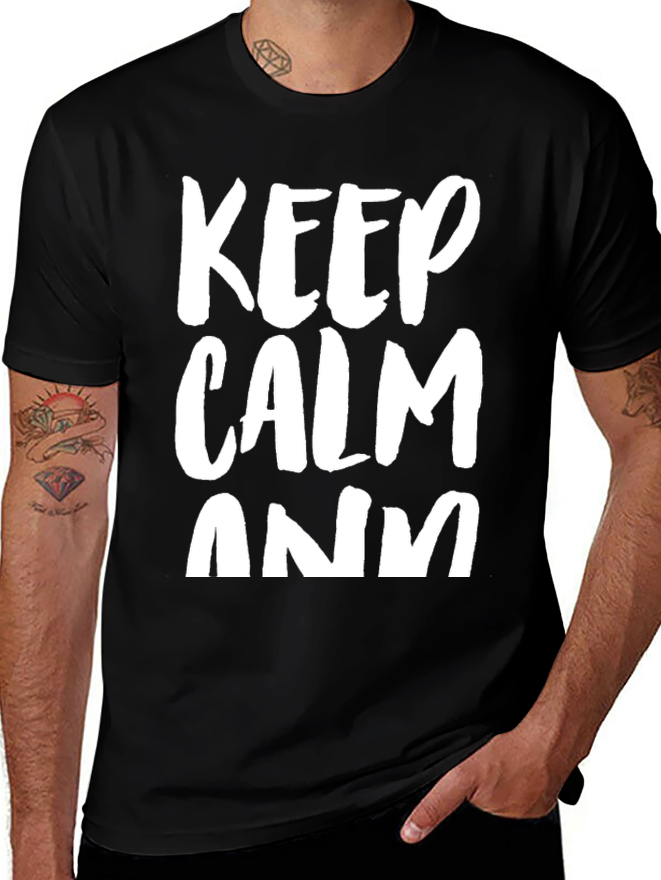 Variant 4 of Keep Calm T-Shirt - Funny Graphic Tee