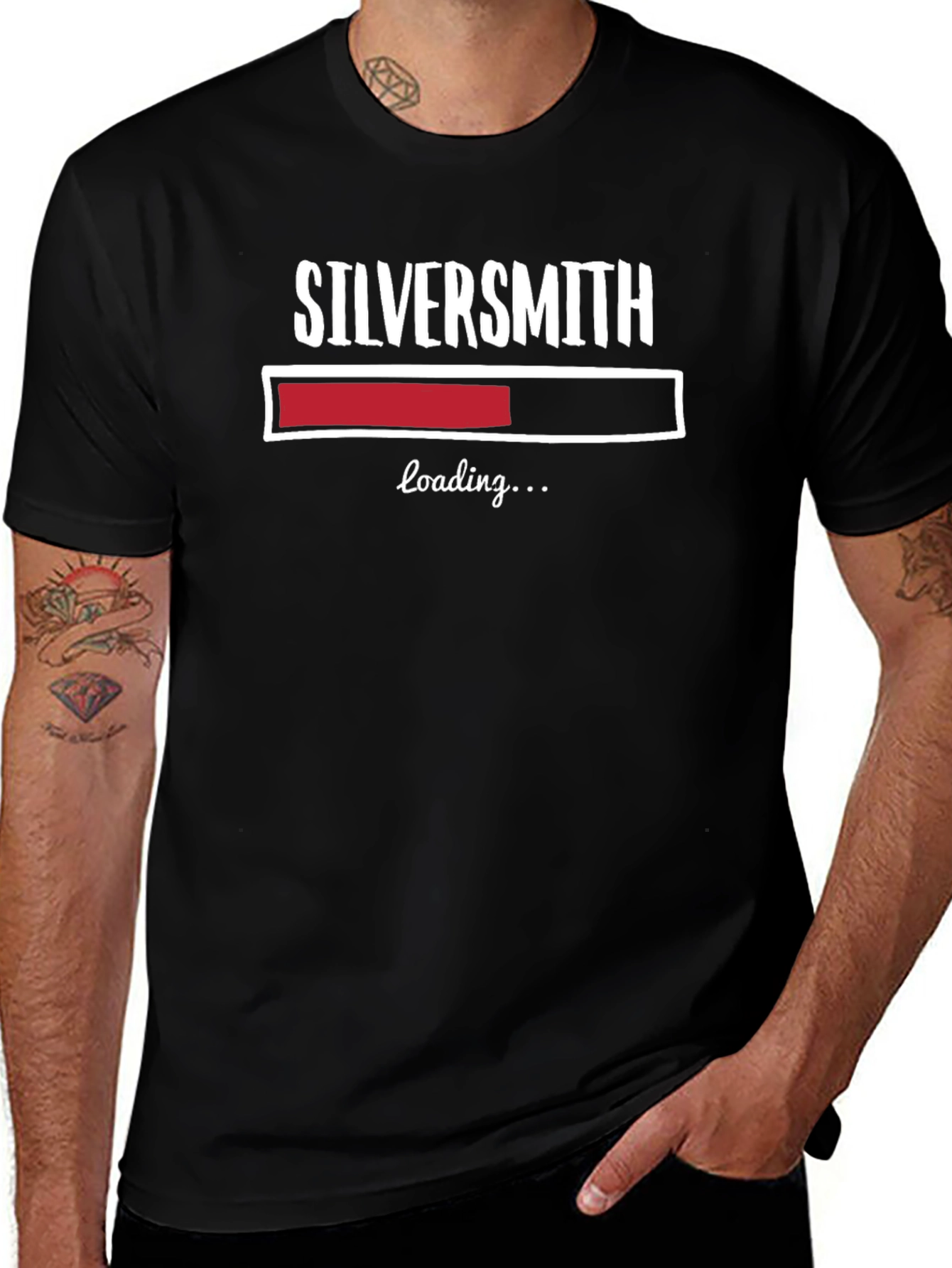 Silversmith Loading Funny T-Shirt