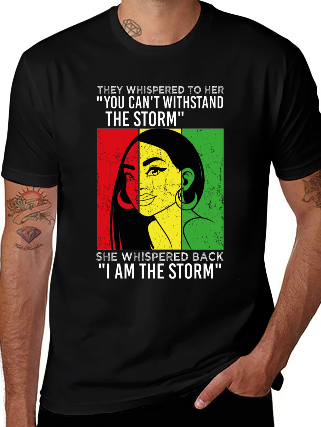 I am the Storm T-Shirt - Empowering Woman's Tee
