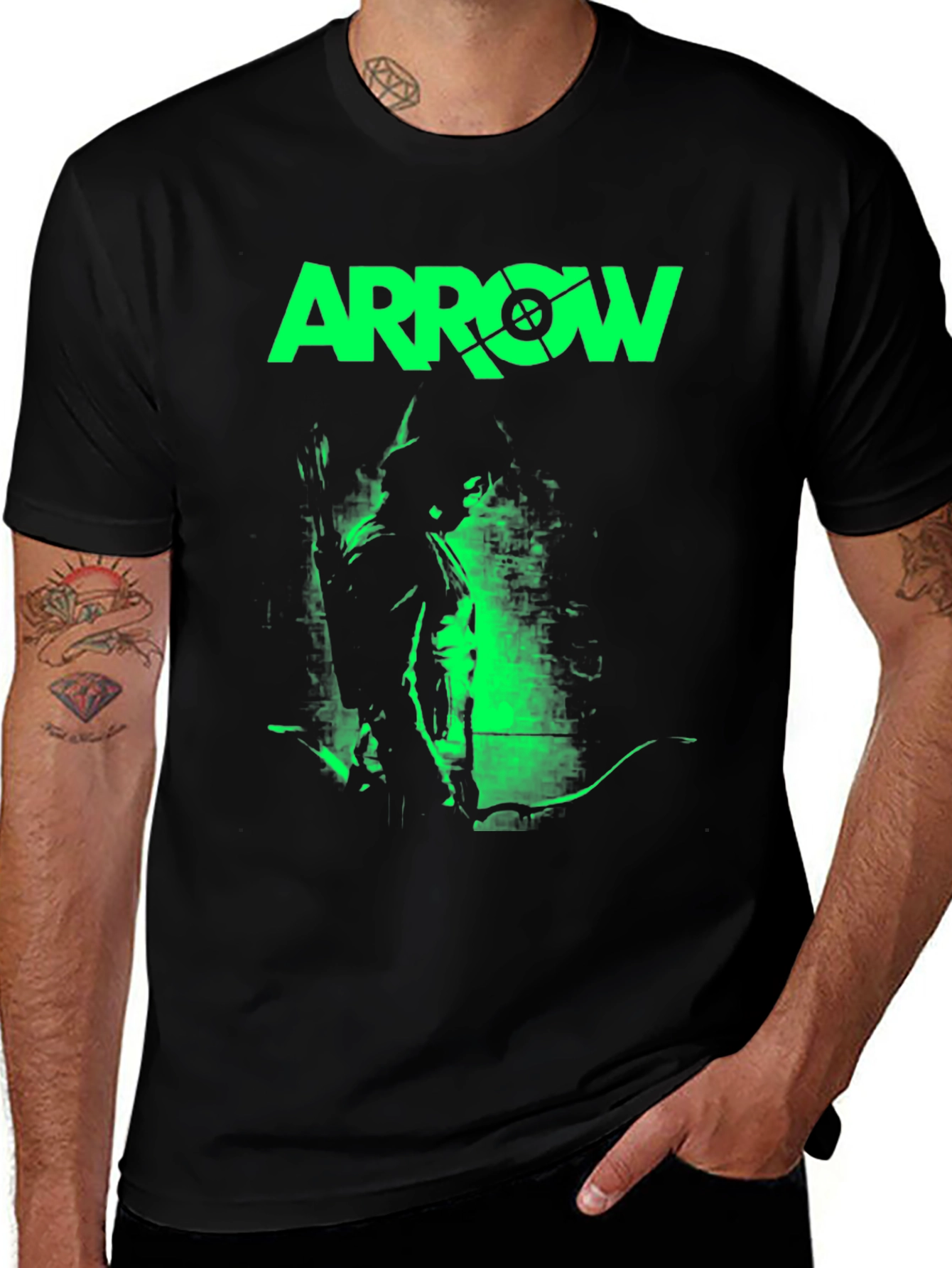 Green Arrow T-Shirt - Graphic Tee