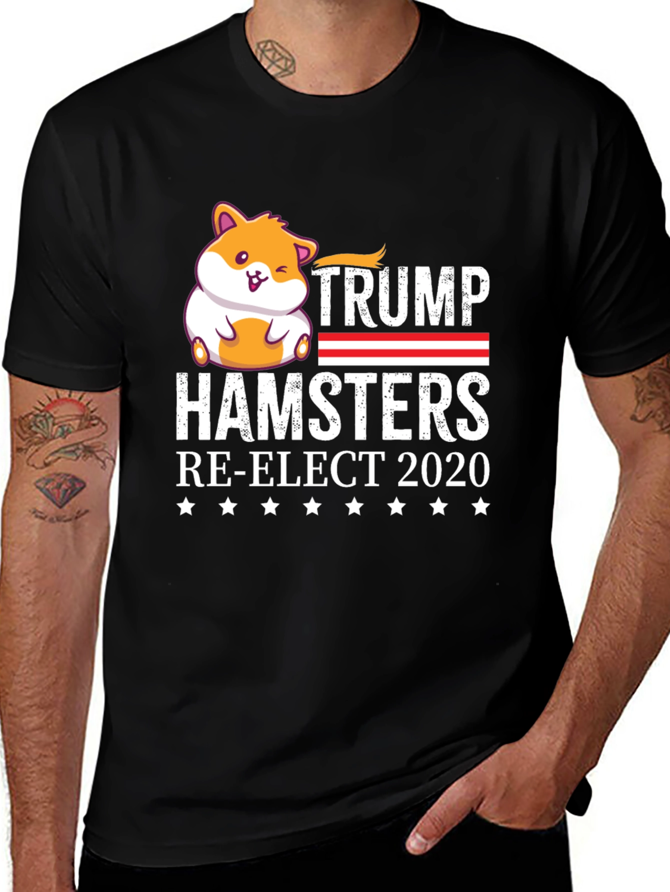 Trump Hamsters Re-Elect 2020 T-Shirt