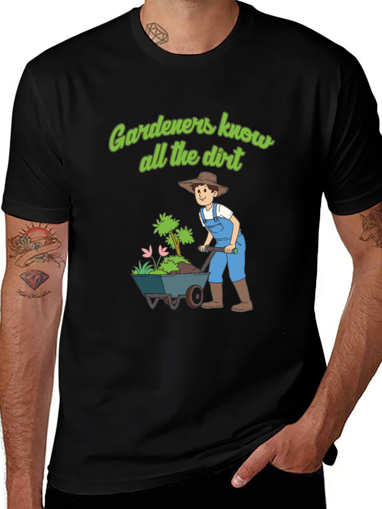 Variant 15 of Gardeners Know All The Dirt T-Shirt