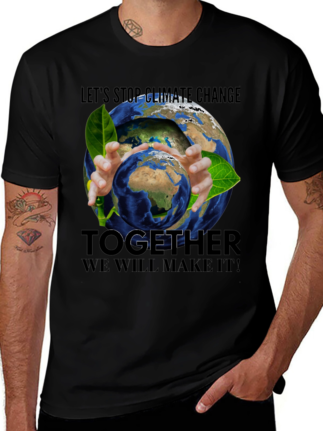 Variant 23 of Eco-Friendly Climate Change Awareness T-Shirt