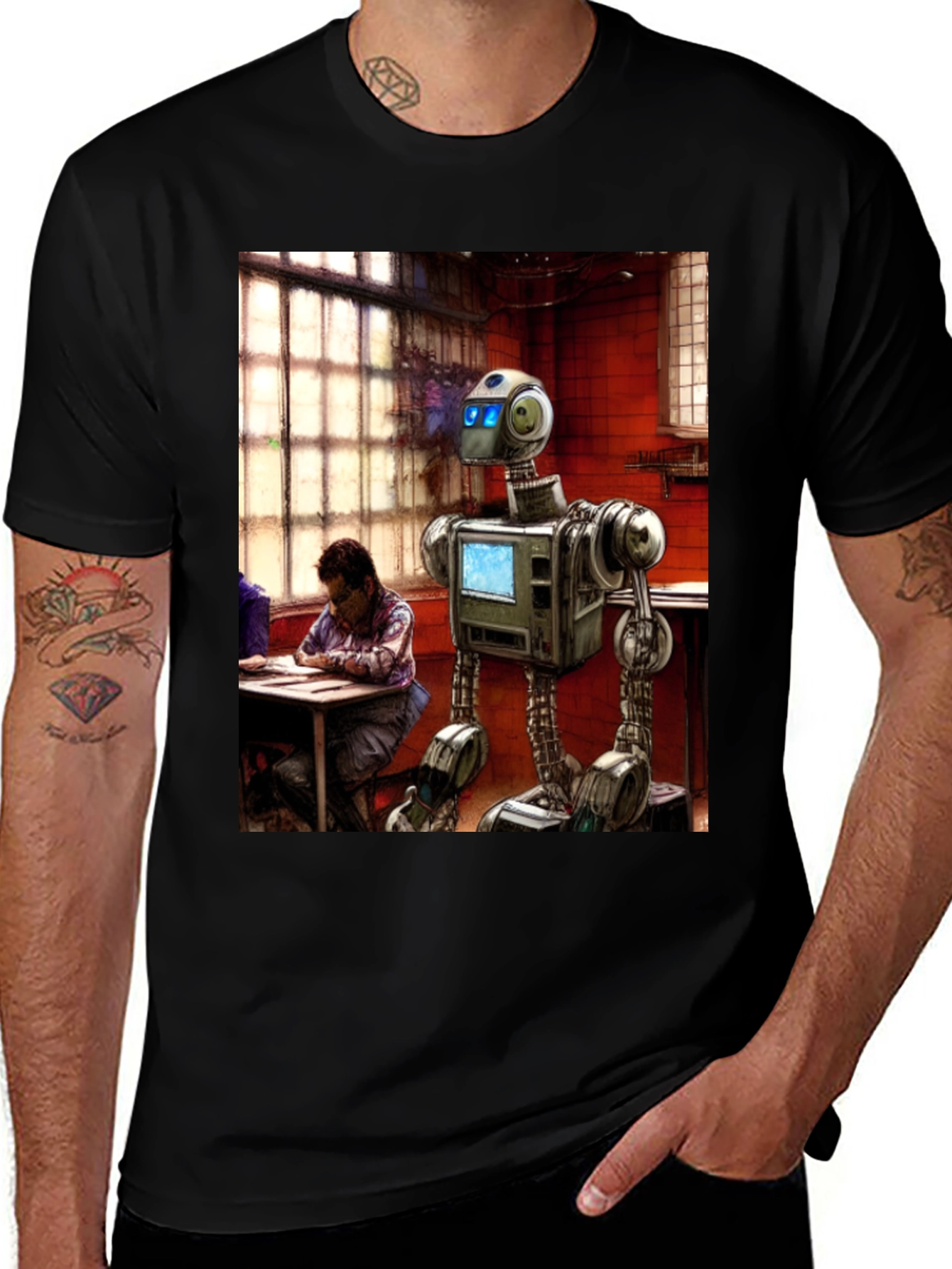 Retro Robot T-Shirt