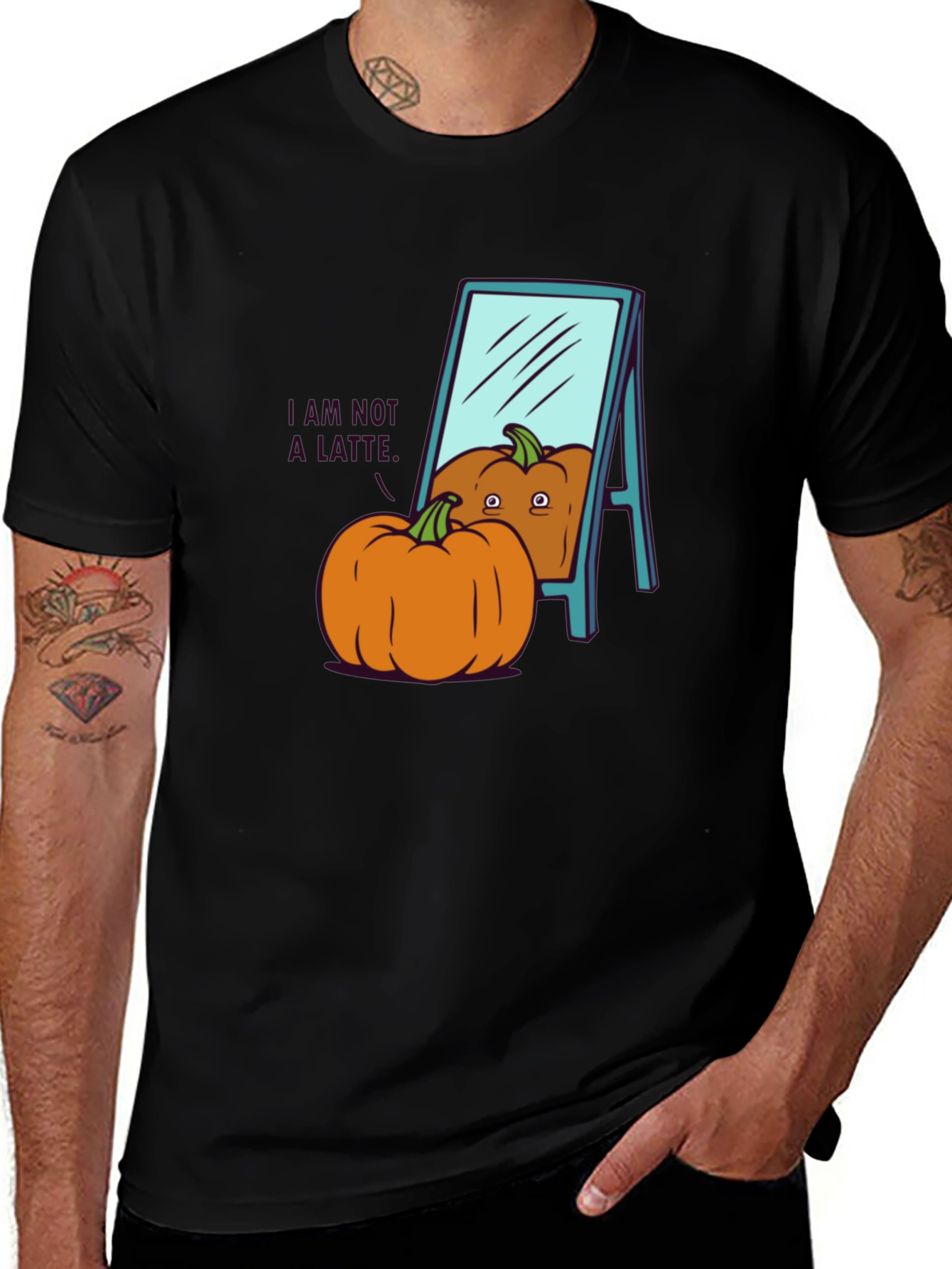 Pumpkin Mirror Graphic Tee