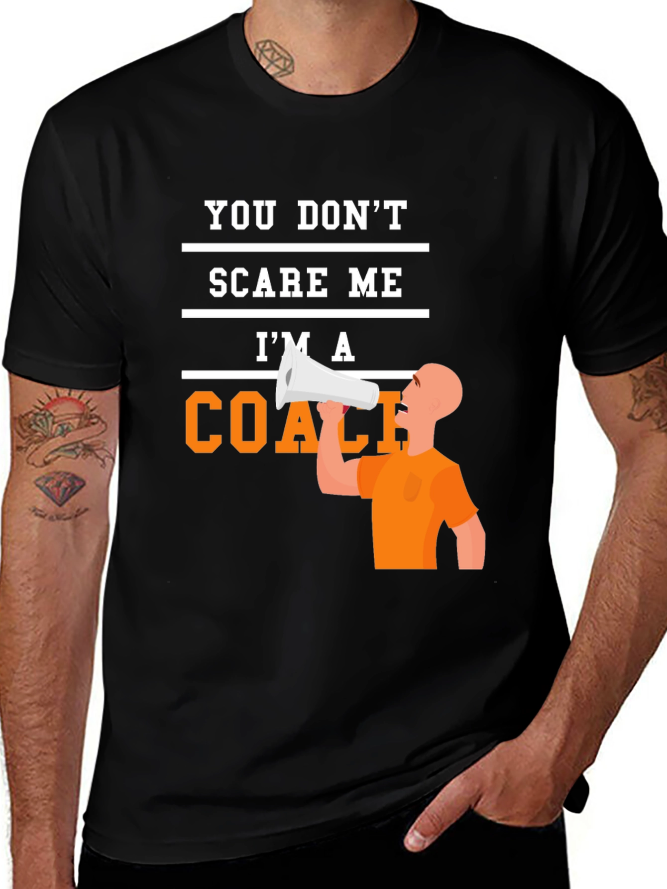 Variant 12 of You Don't Scare Me I'm A Coach T-Shirt