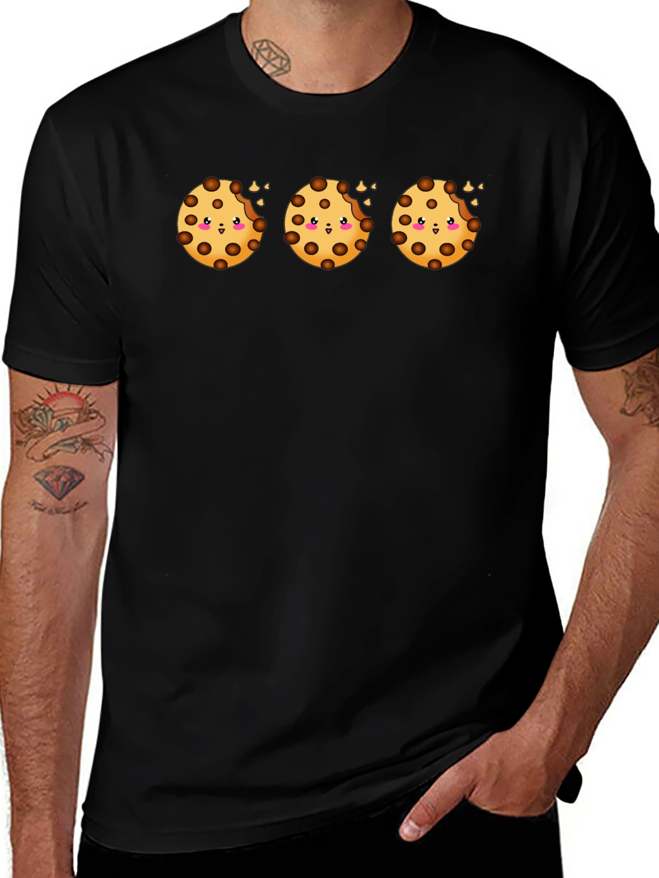 Variant 13 of Cute Cookie Bites T-Shirt