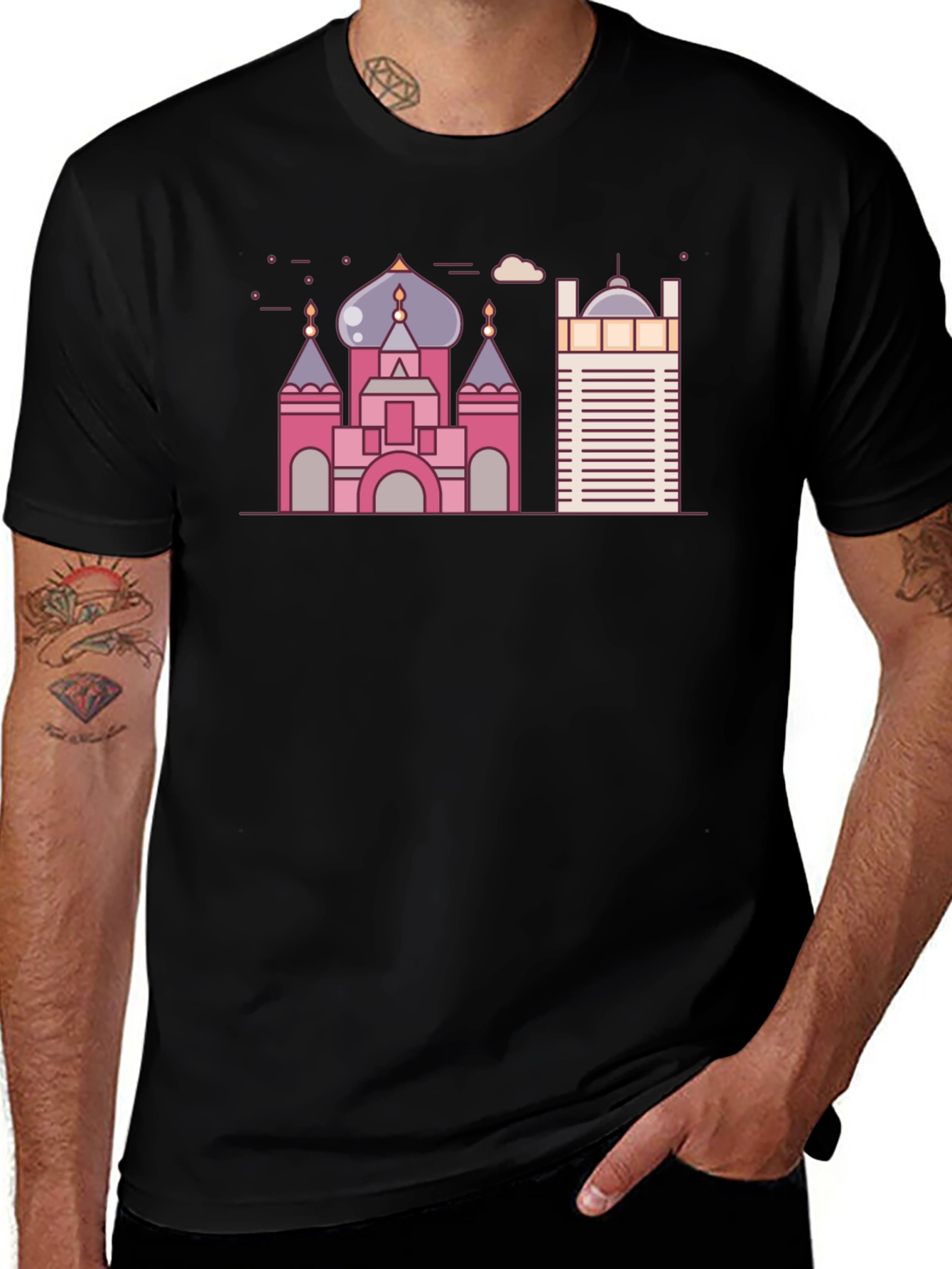 Variant 26 of Cityscape T-Shirt - Modern Graphic Tee