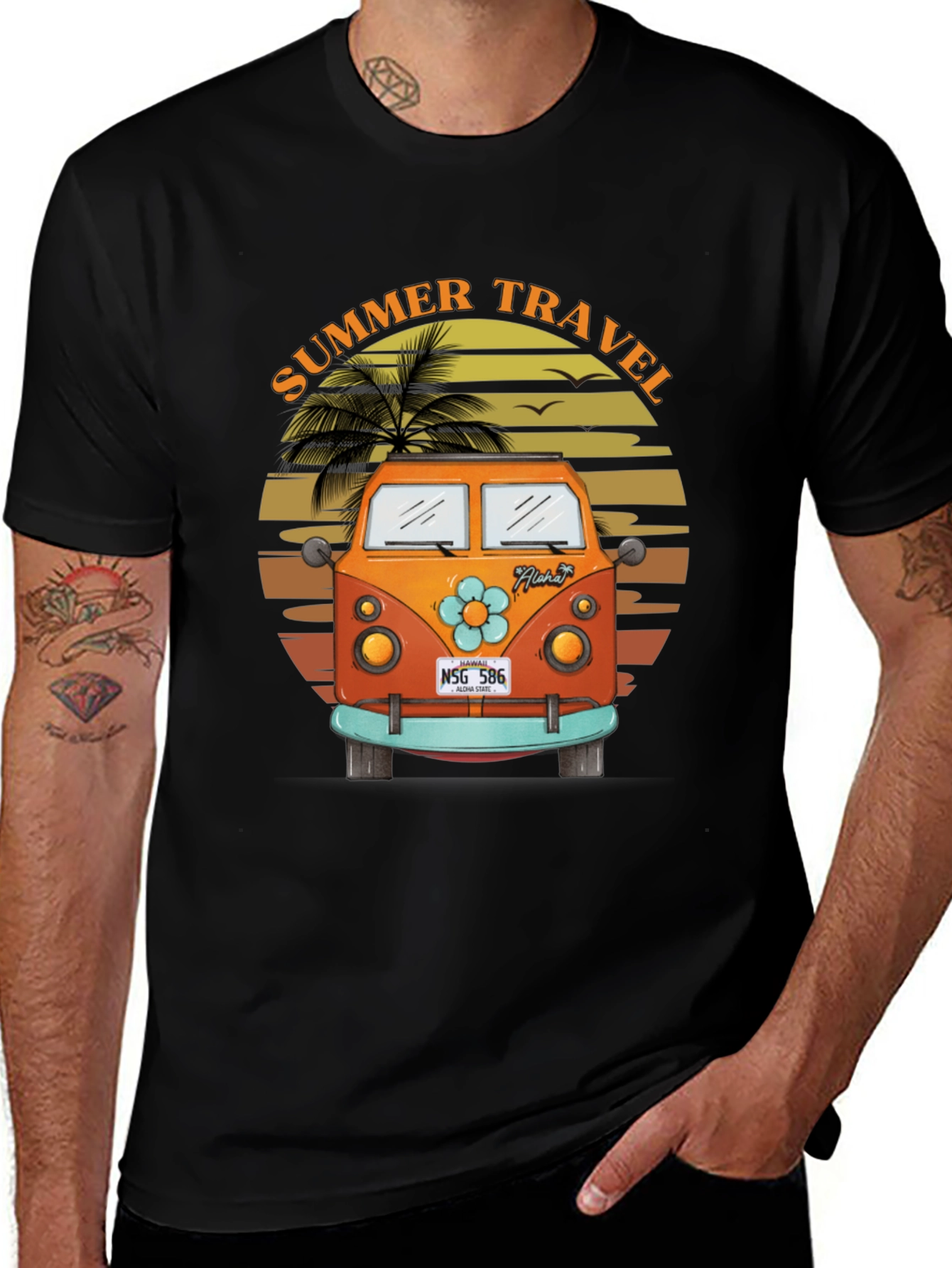 Variant 20 of Summer Travel Graphic Tee