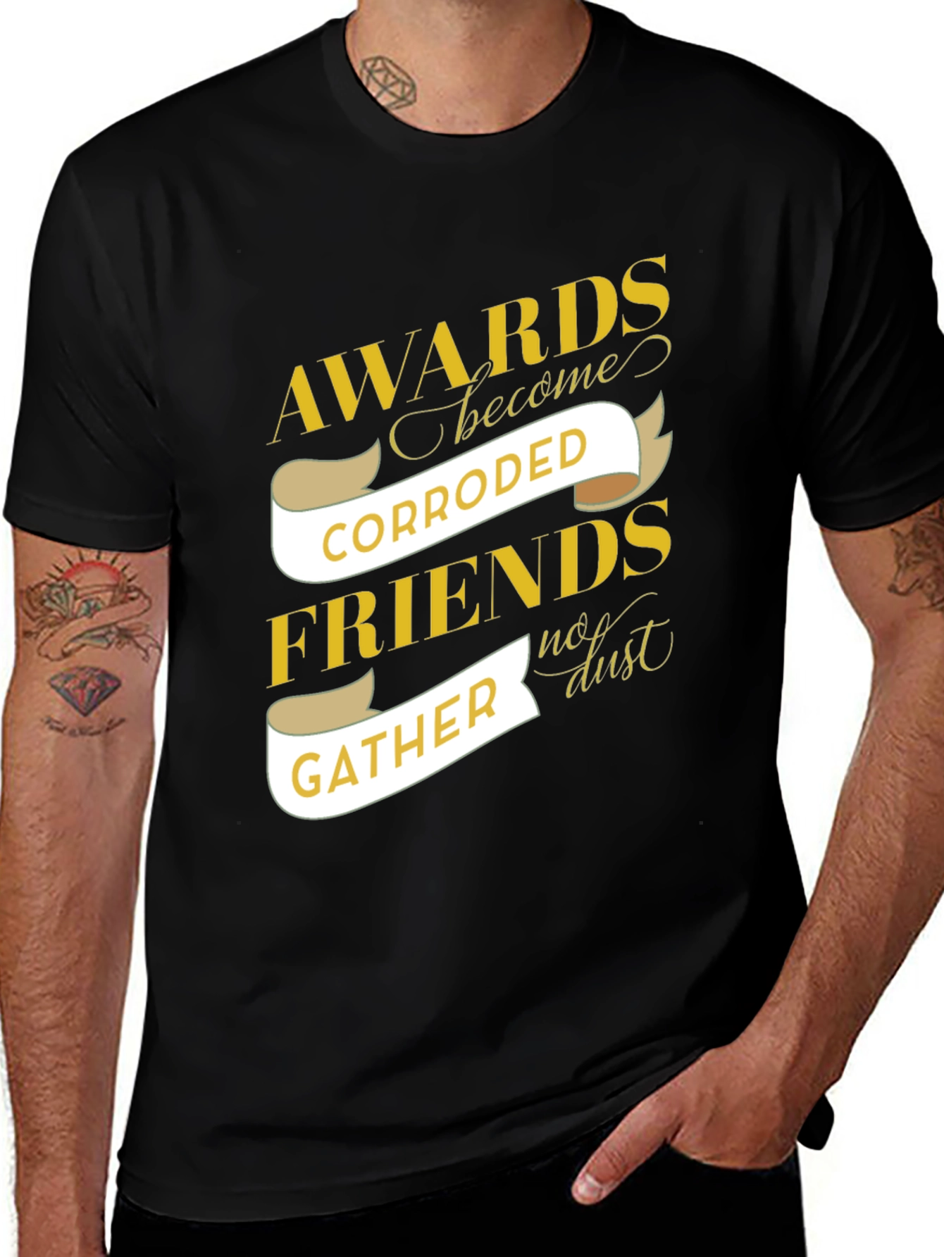Variant 20 of Awards Corroded Friends Gather Graphic T-Shirt