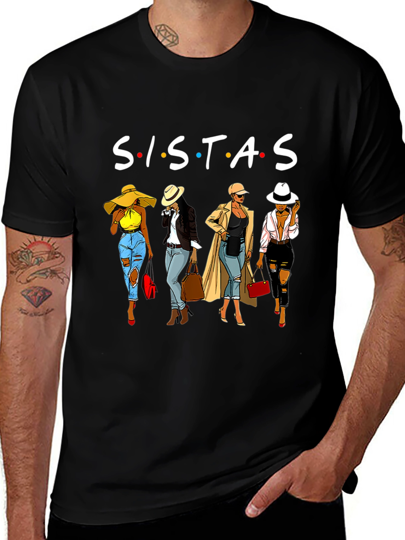 Variant 2 of SISTAS Graphic Print T-Shirt