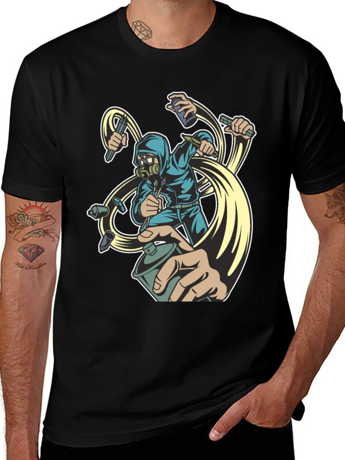 Variant 10 of Graffiti Artist T-Shirt - Urban Style