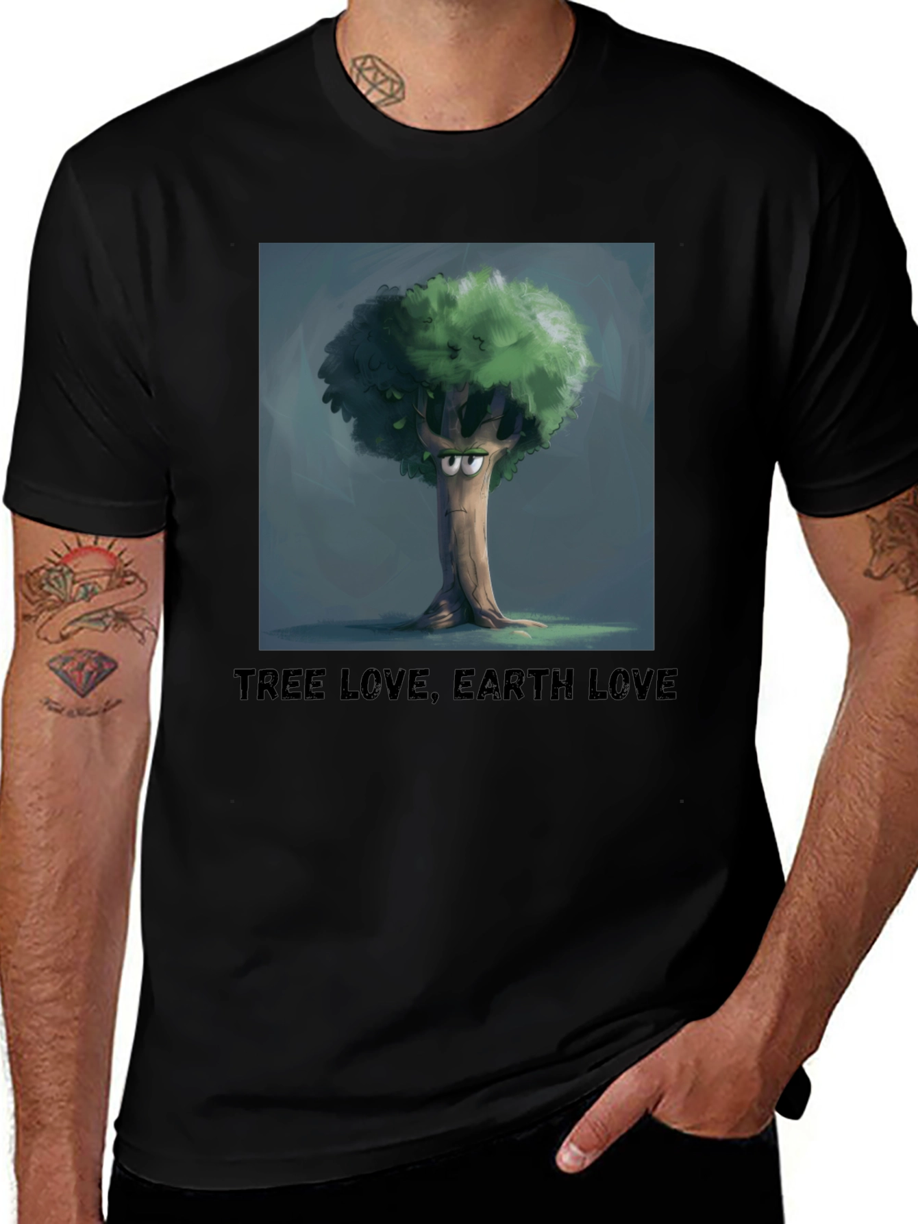 Variant 23 of Tree Love Earth Love Graphic Tee
