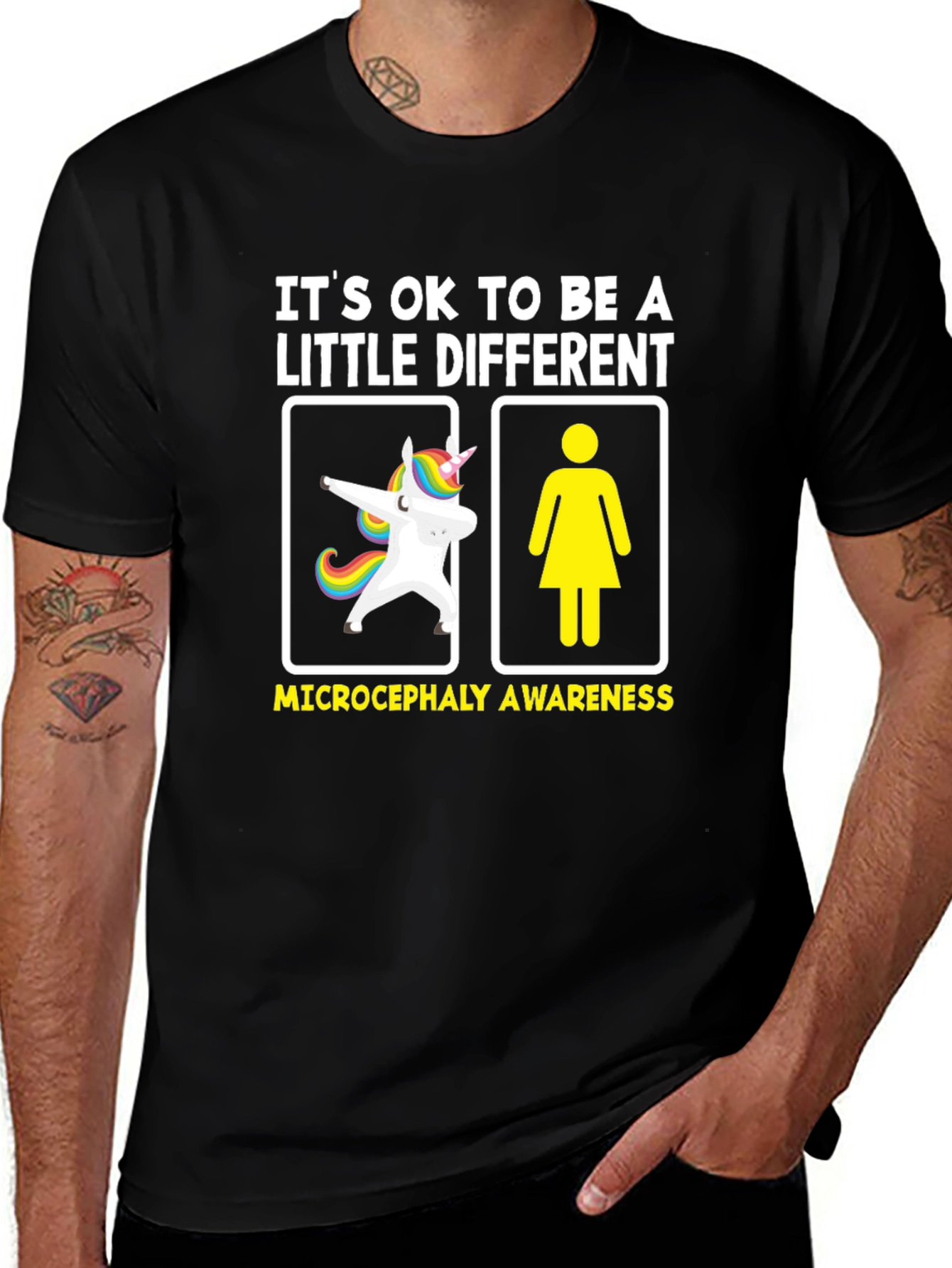 Microcephaly Awareness T-Shirt: Be a Little Different