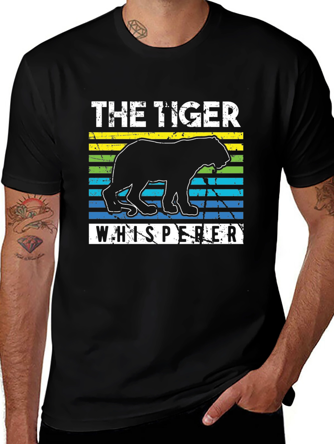 Variant 23 of The Tiger Whisperer Graphic T-Shirt