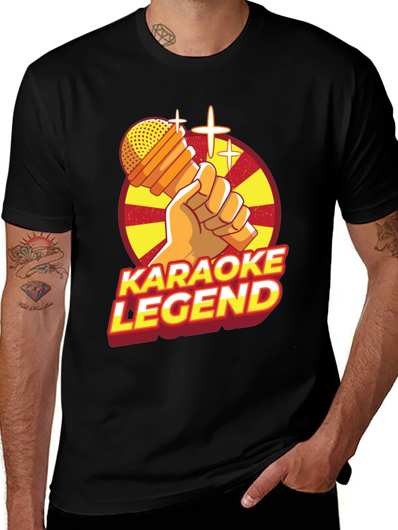 Variant 21 of Karaoke Legend Graphic T-Shirt