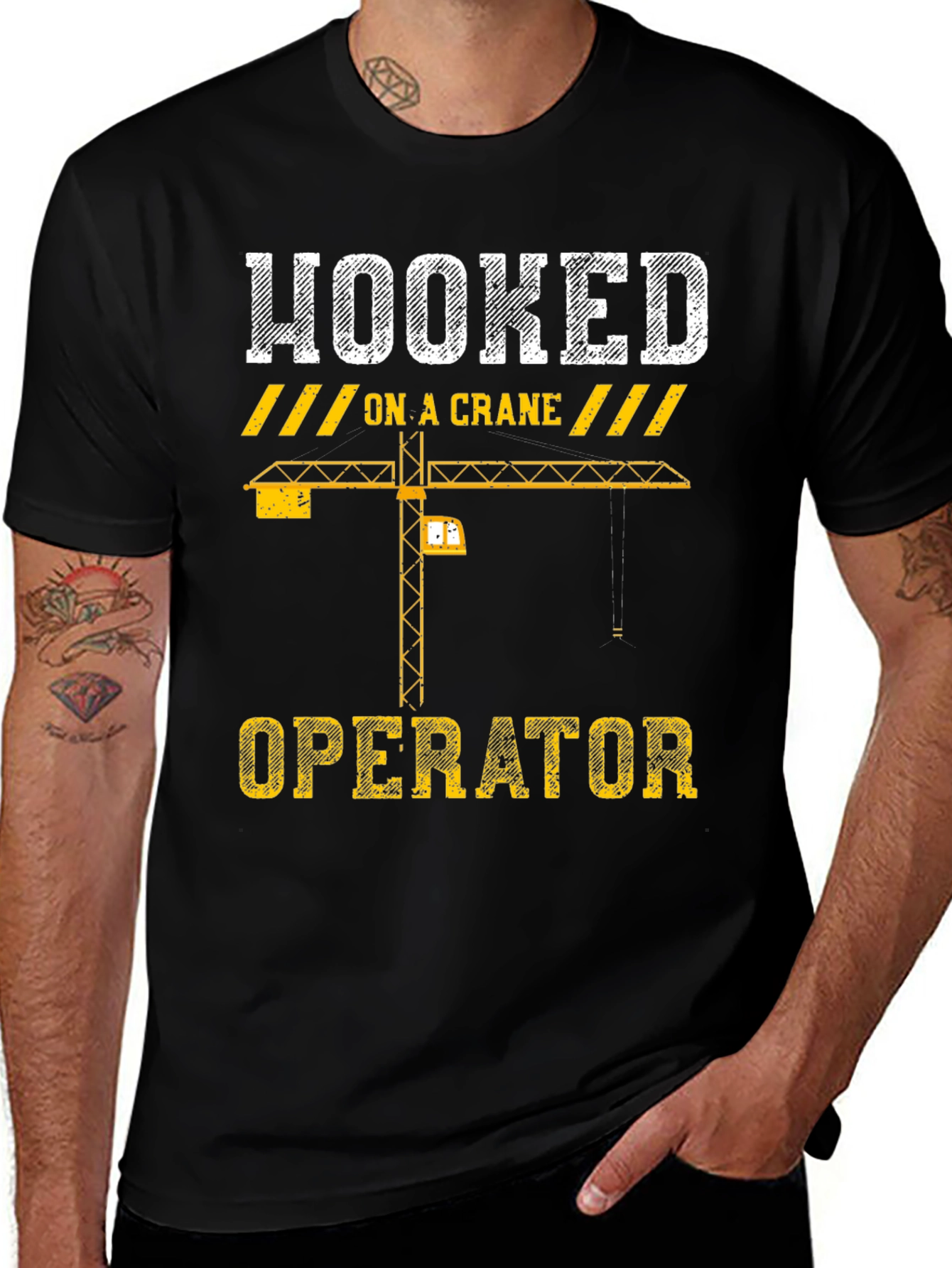 Hooked on a Crane Operator T-Shirt