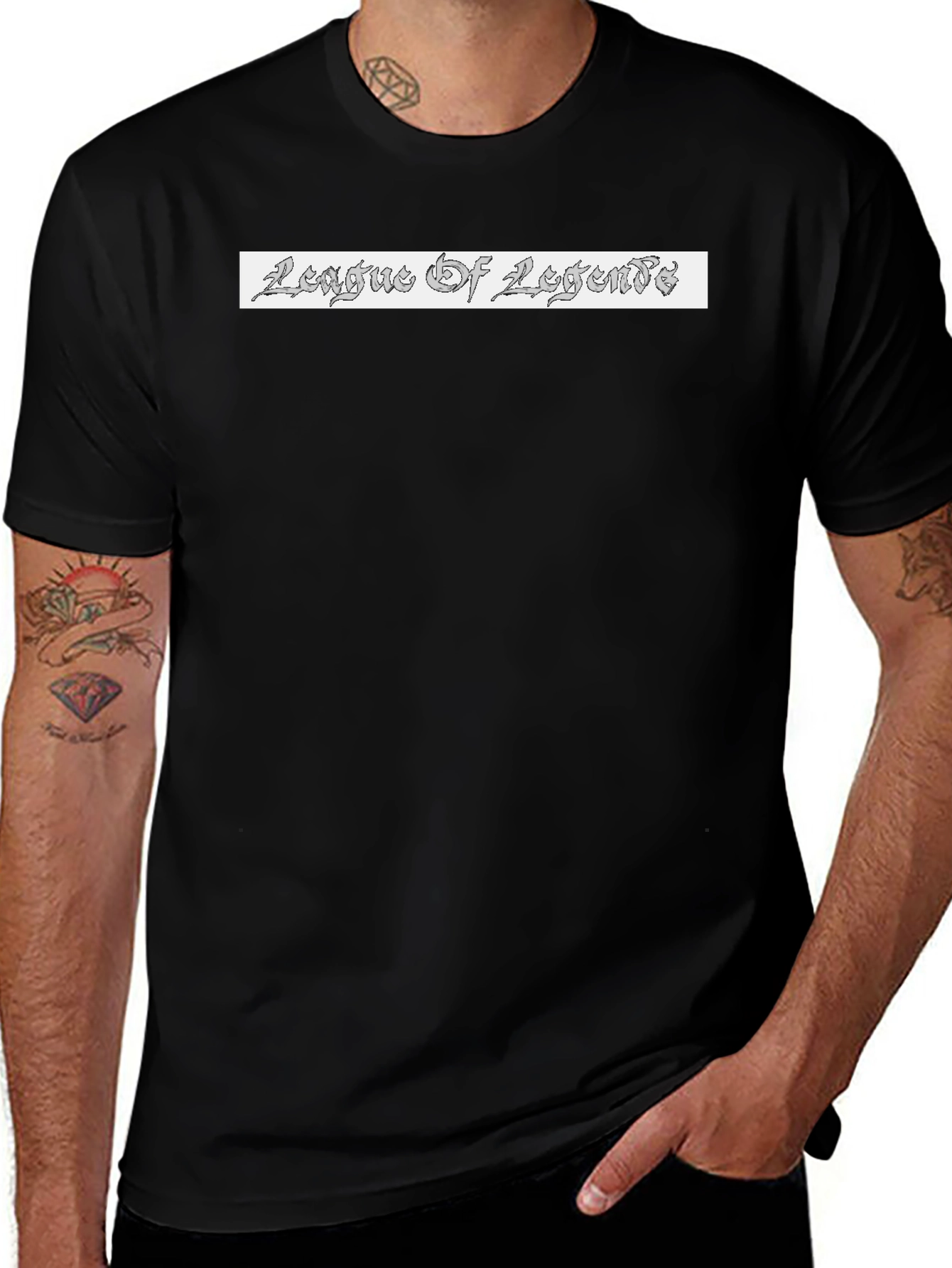 League of Legends Black Graphic Tee - Gamer Apparel