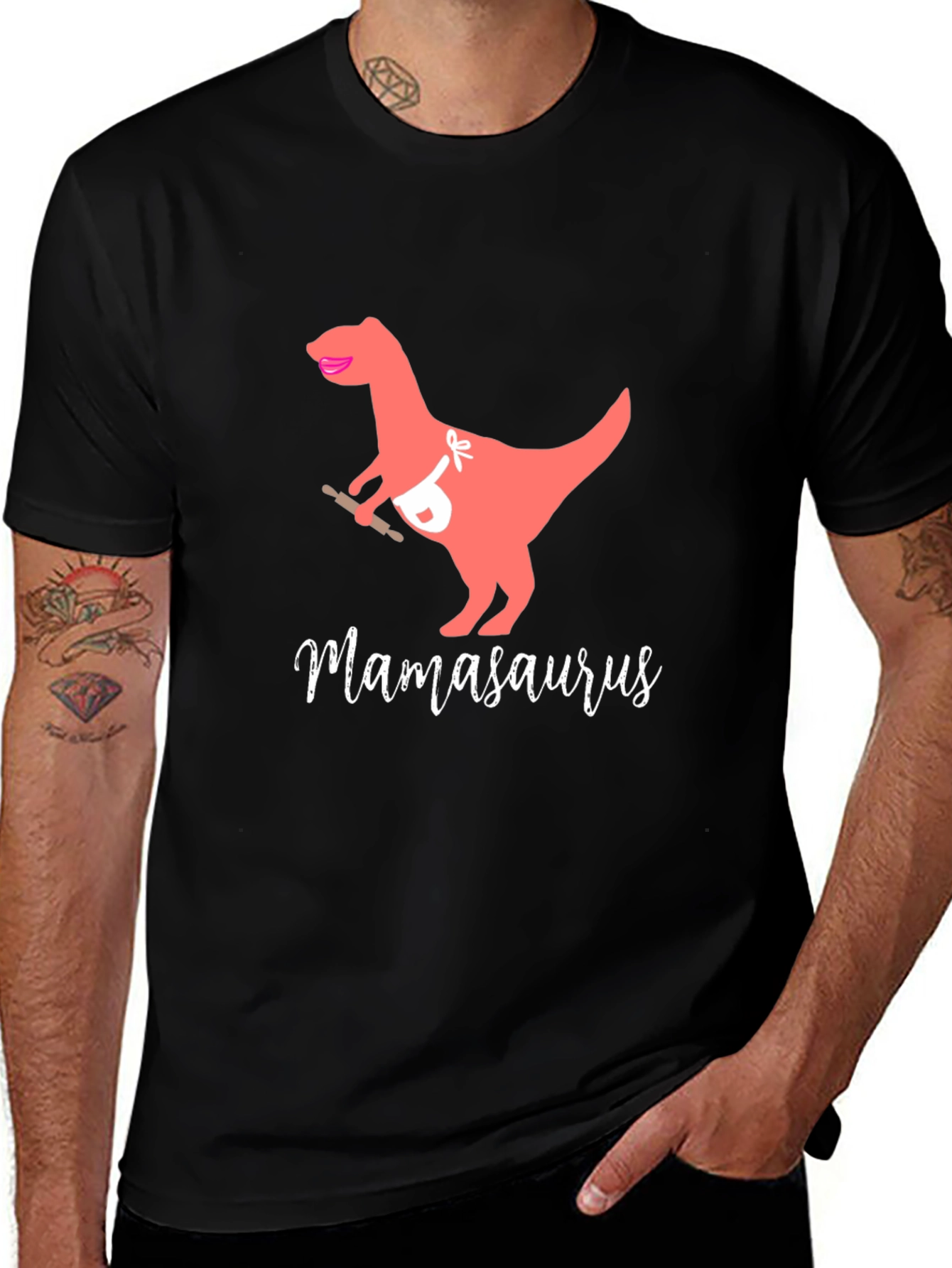 Mamasaurus T-Shirt: Fun Dino Design