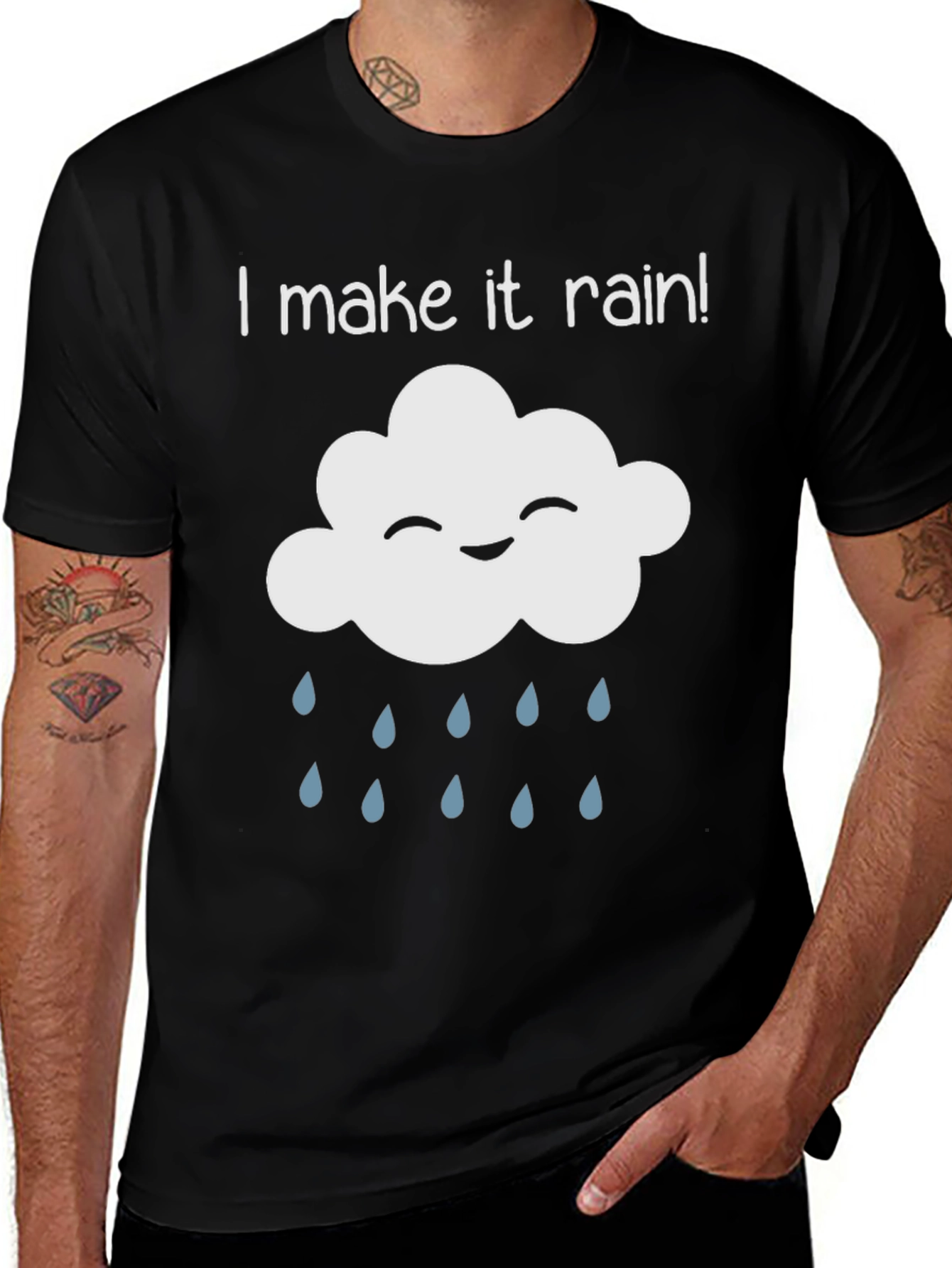 Variant 26 of I Make It Rain! Fun Novelty T-Shirt