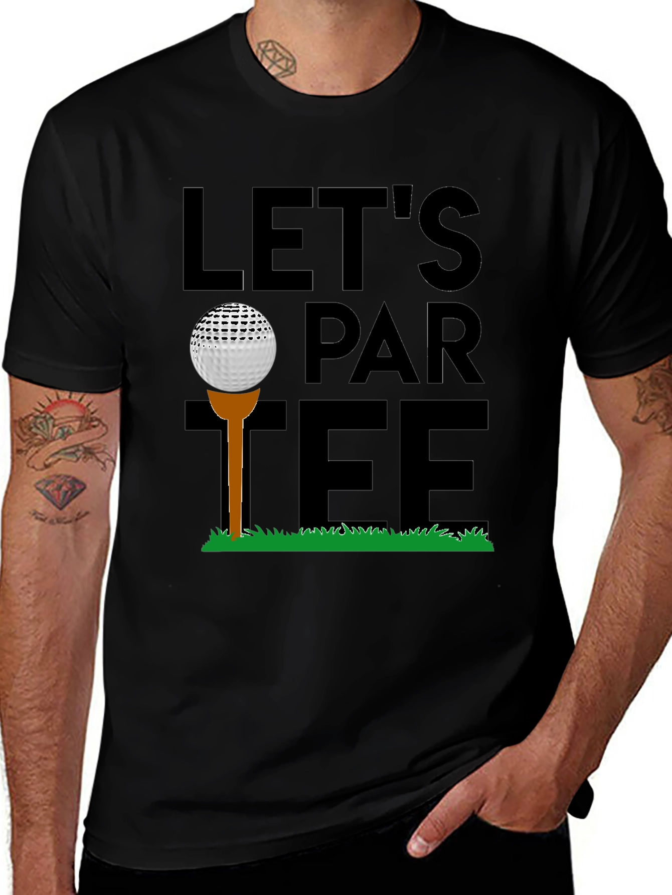 Variant 17 of Let's Par-Tee Golf T-Shirt