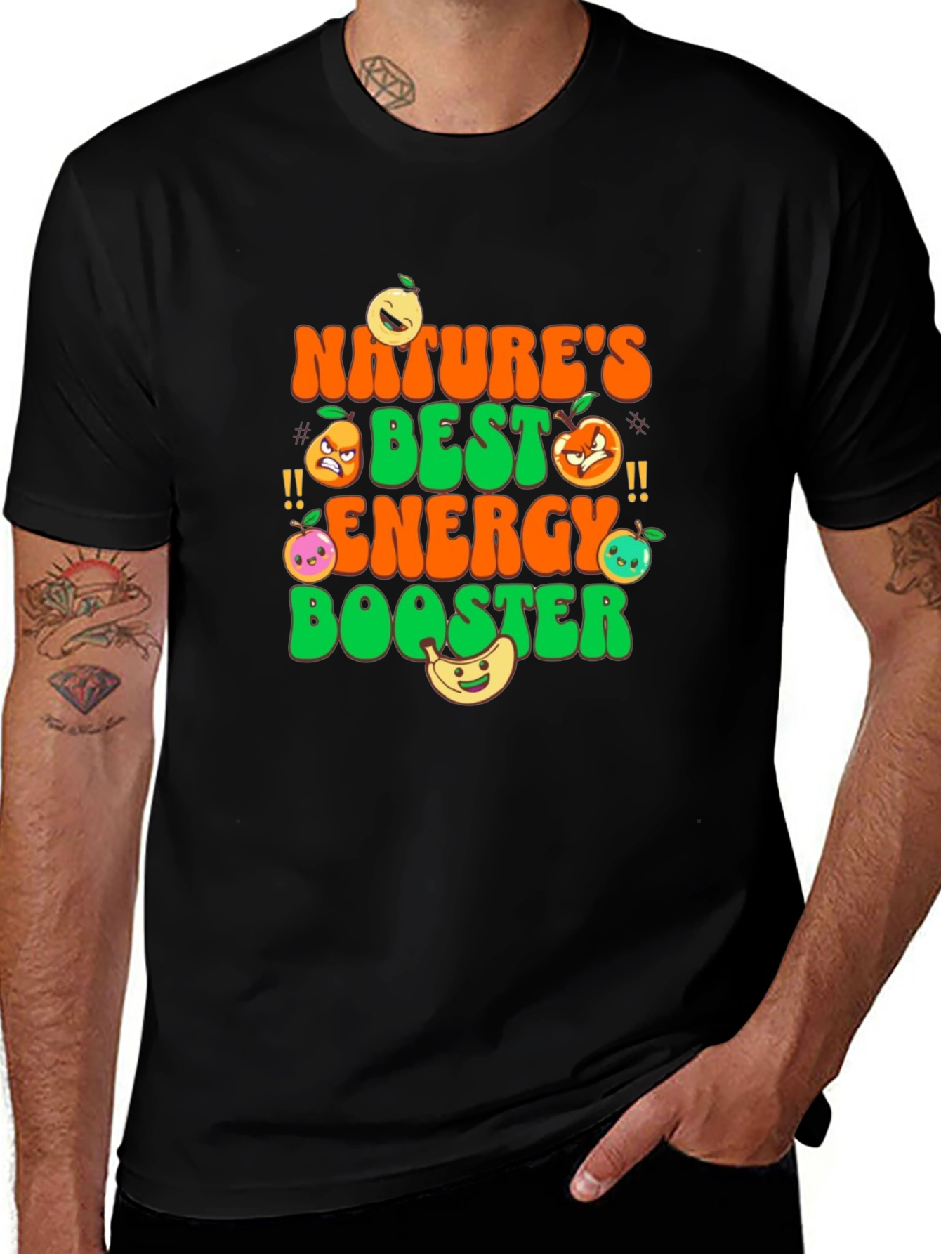 Variant 30 of Nature's Best Energy Booster Graphic Tee
