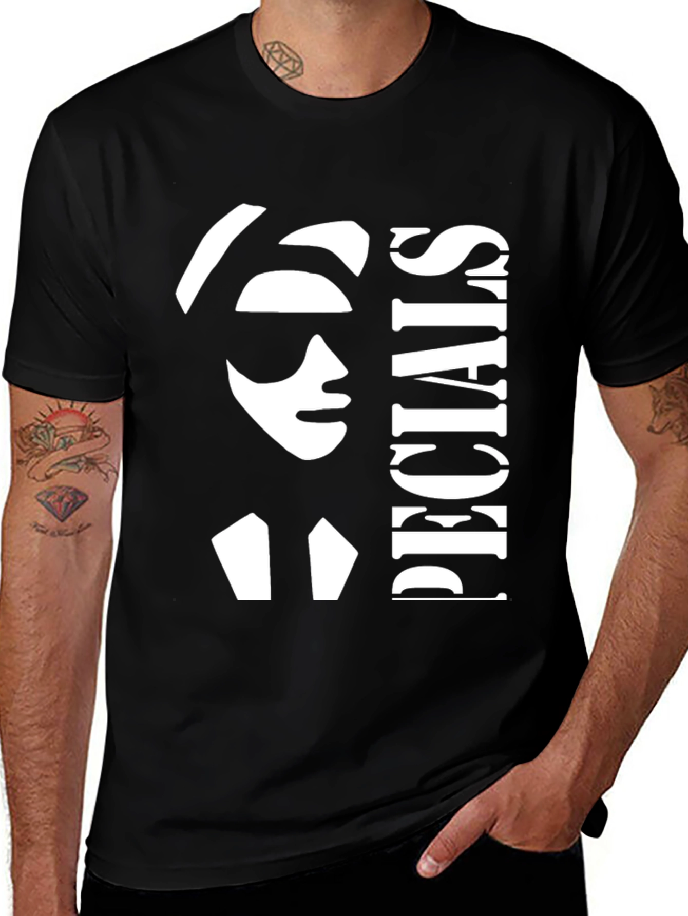Variant 21 of Specials 2-Tone T-Shirt: Iconic Ska Band Tee