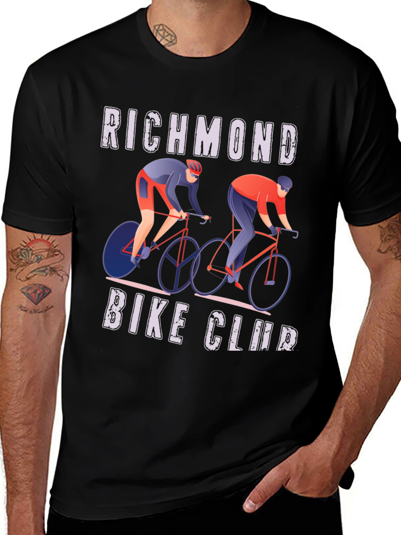 Variant 16 of Richmond Bike Club Graphic Tee