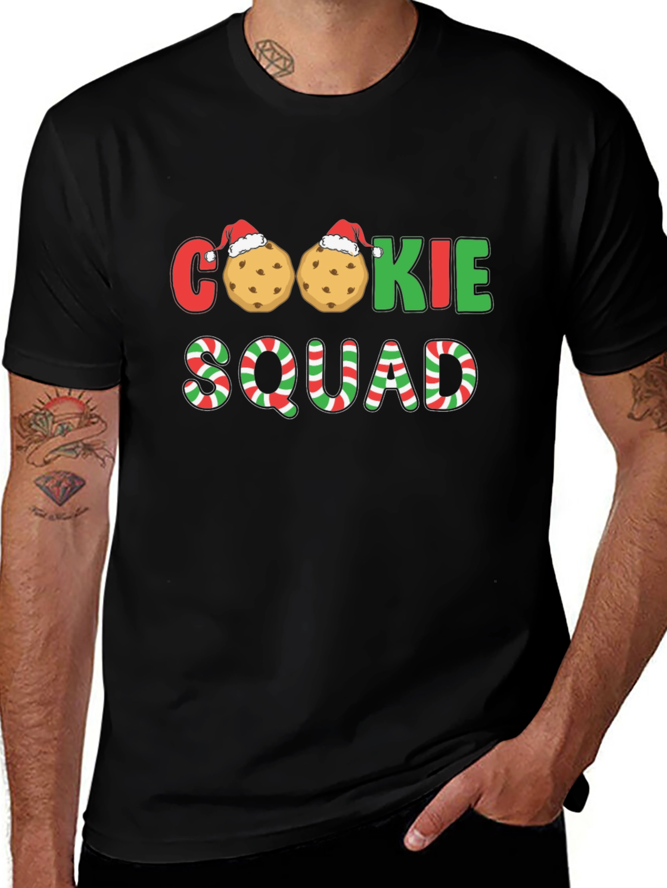 Cookie Squad Holiday Graphic T-Shirt
