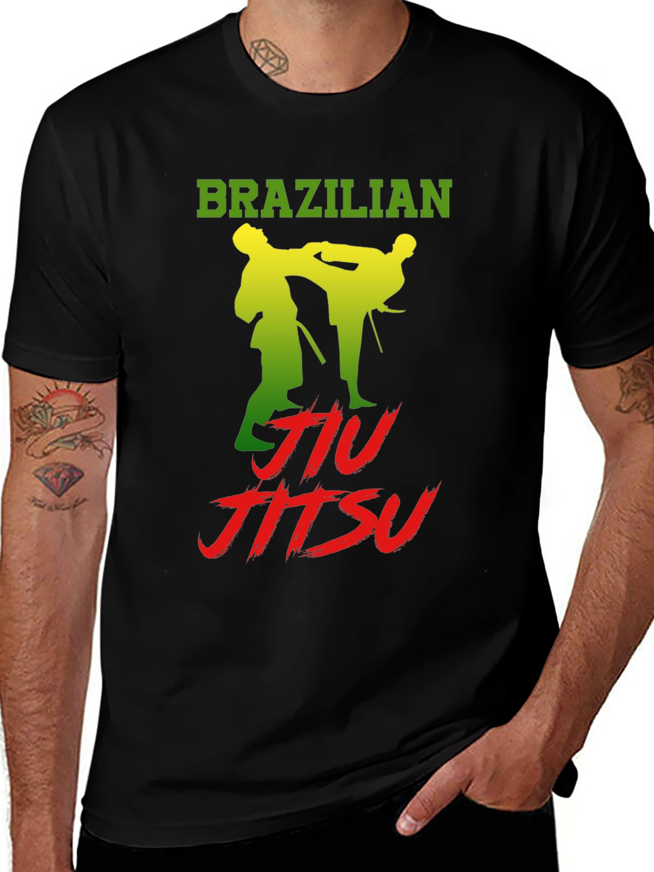 Brazilian Jiu Jitsu Graphic T-Shirt - Martial Arts Tee