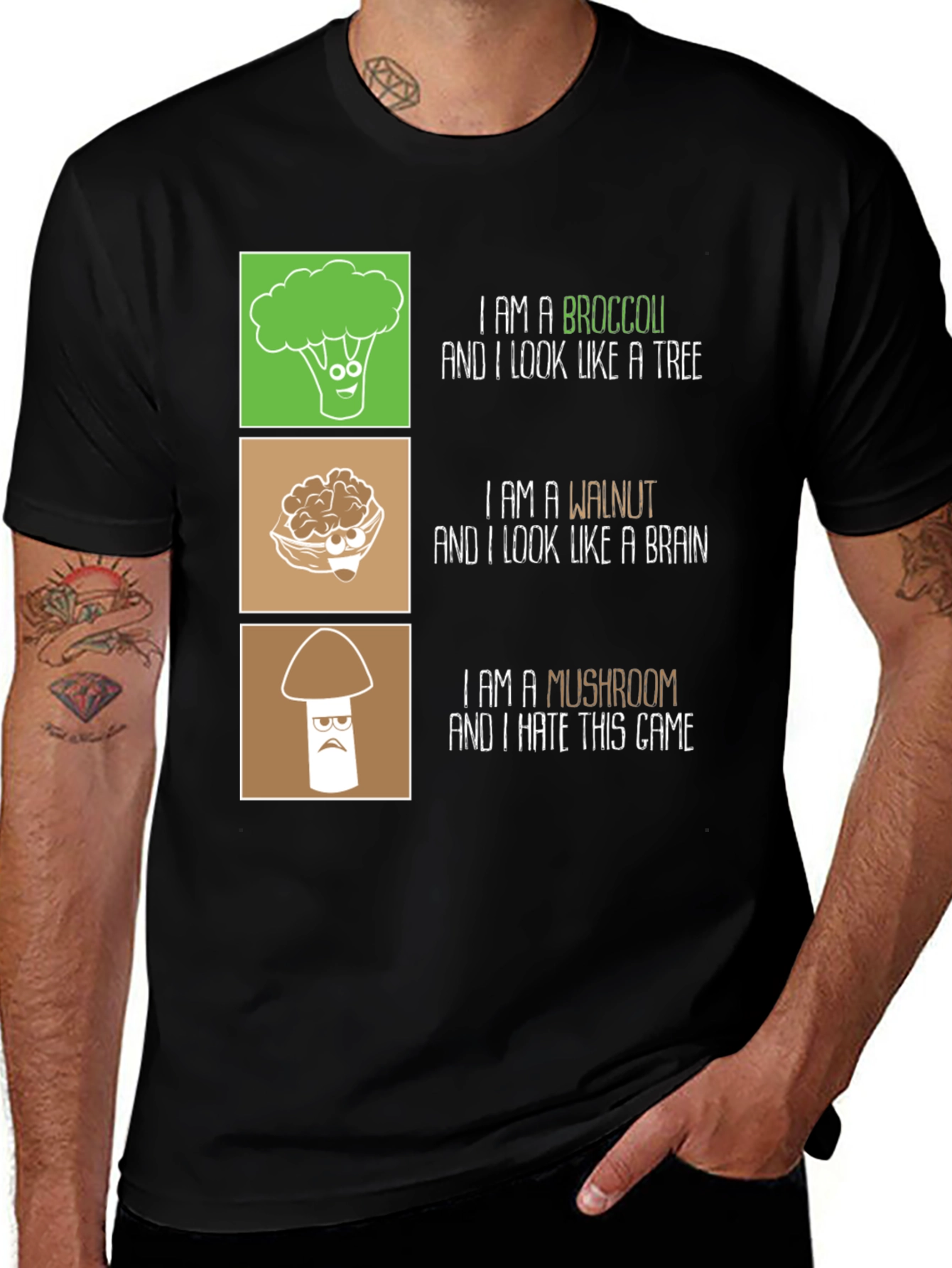 Variant 7 of Funny Vegetable Pun T-Shirt