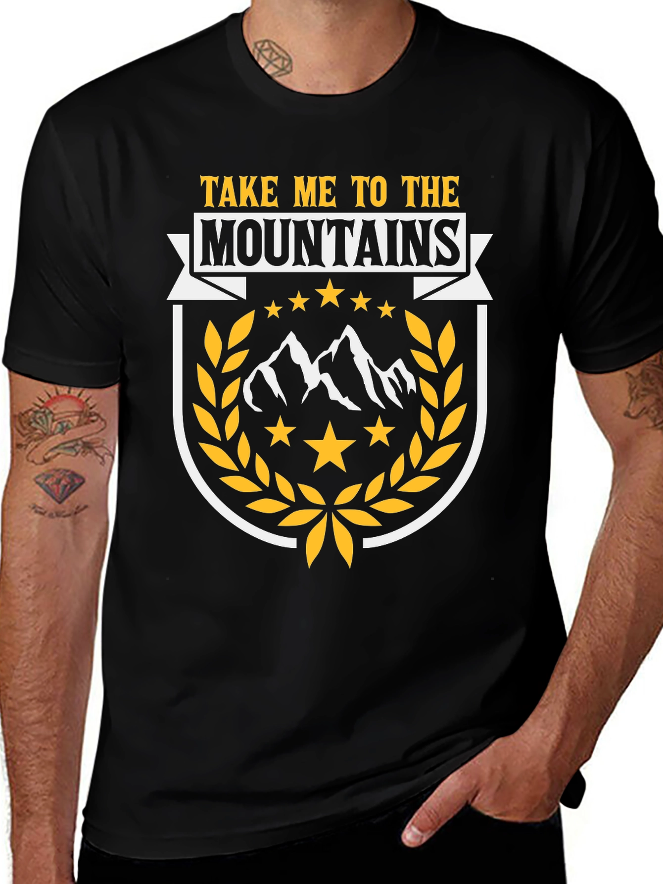 Variant 7 of Take Me to the Mountains Graphic Tee