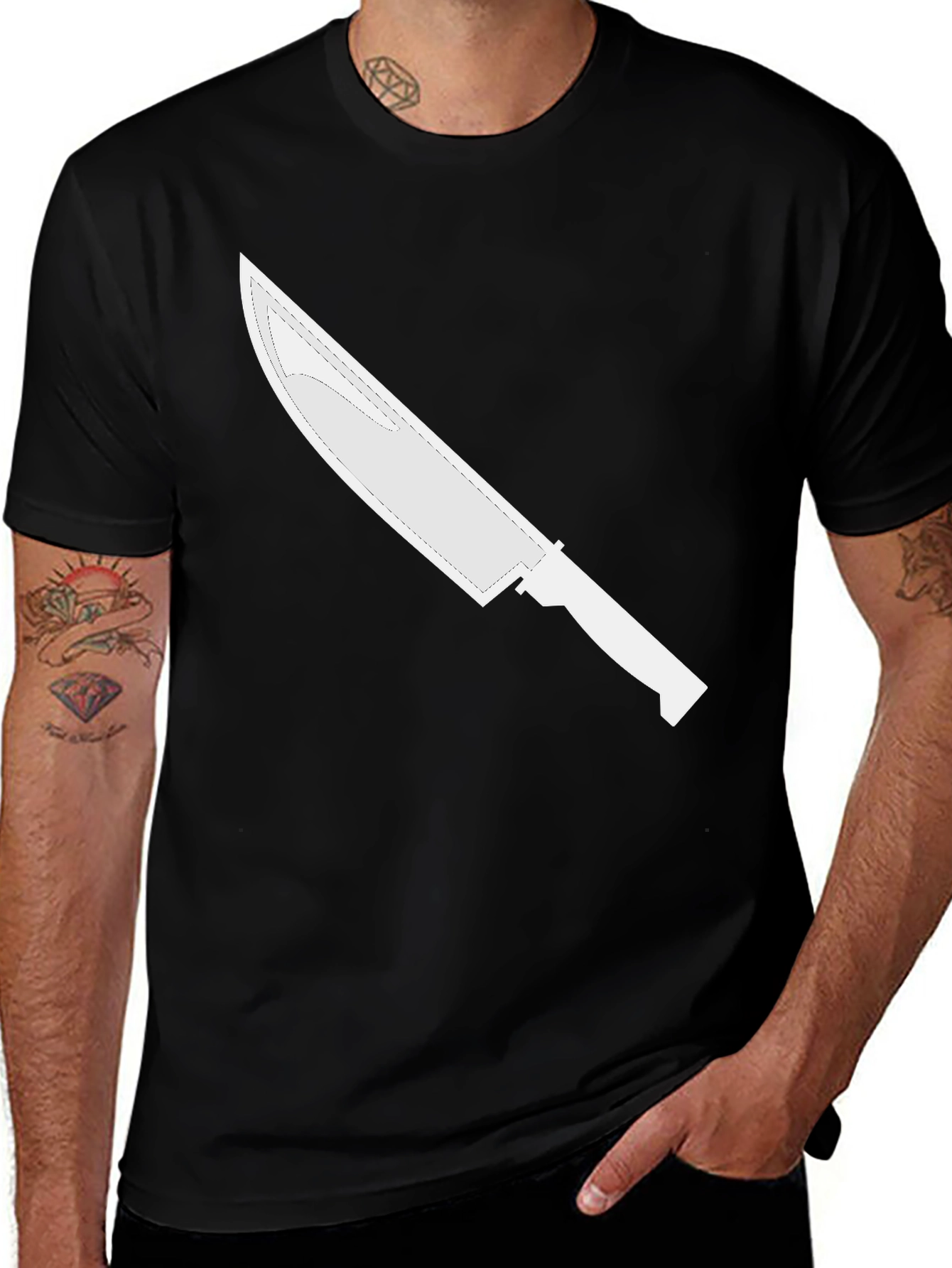 Variant 25 of Chef's Knife T-Shirt - Culinary Humor Tee