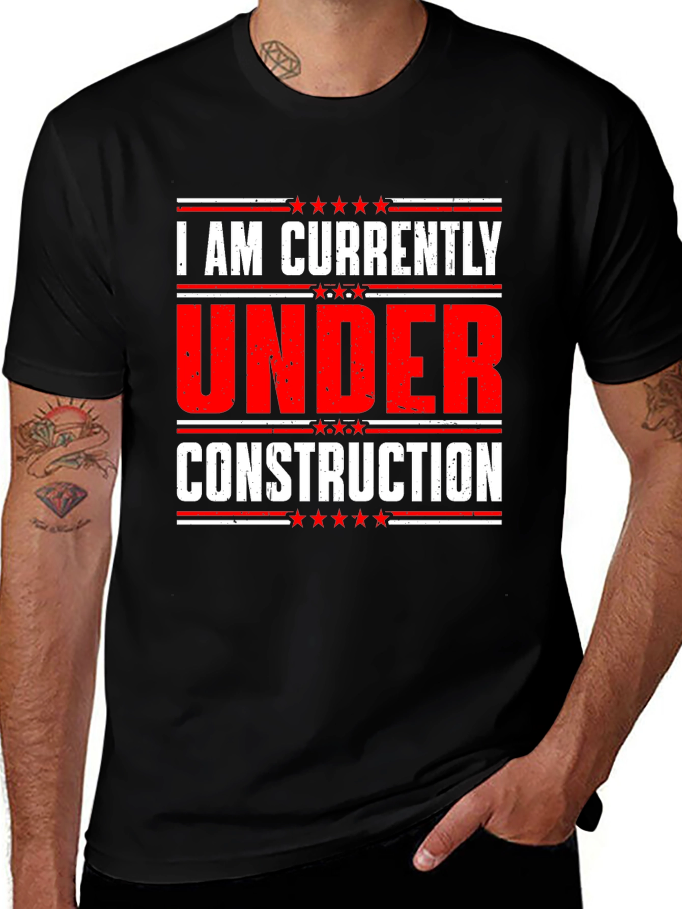 Variant 19 of I Am Currently Under Construction T-Shirt