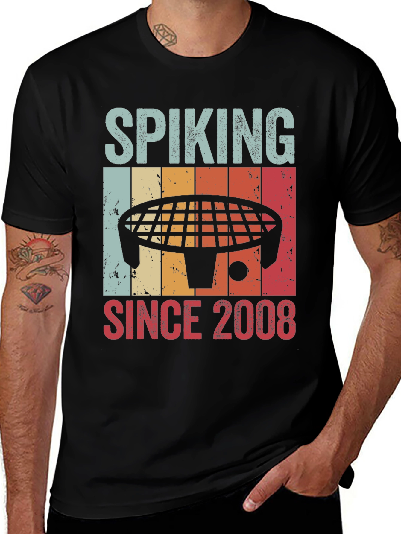 Variant 19 of Retro Spiking Since 2008 T-Shirt