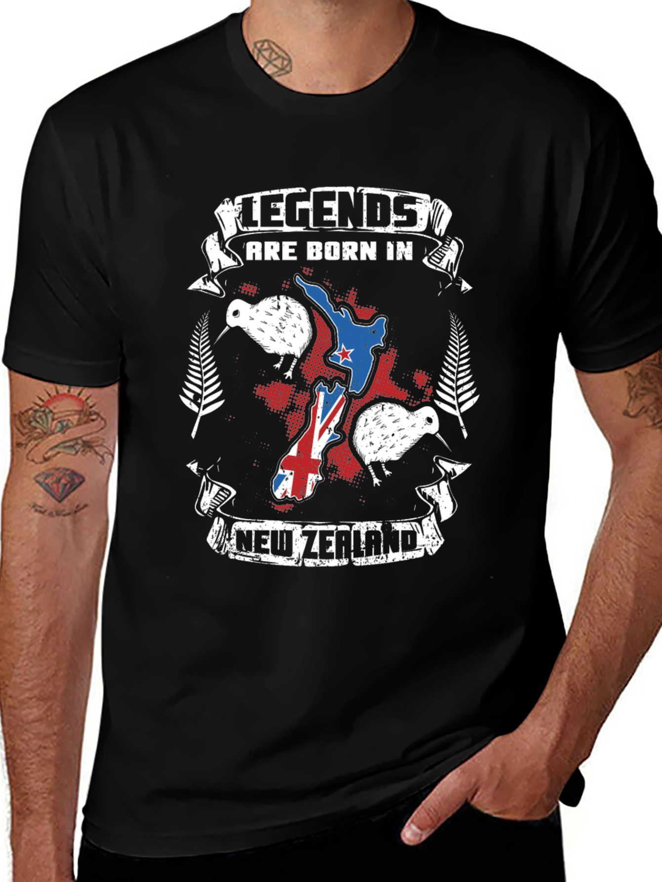 Legends Born in New Zealand T-Shirt