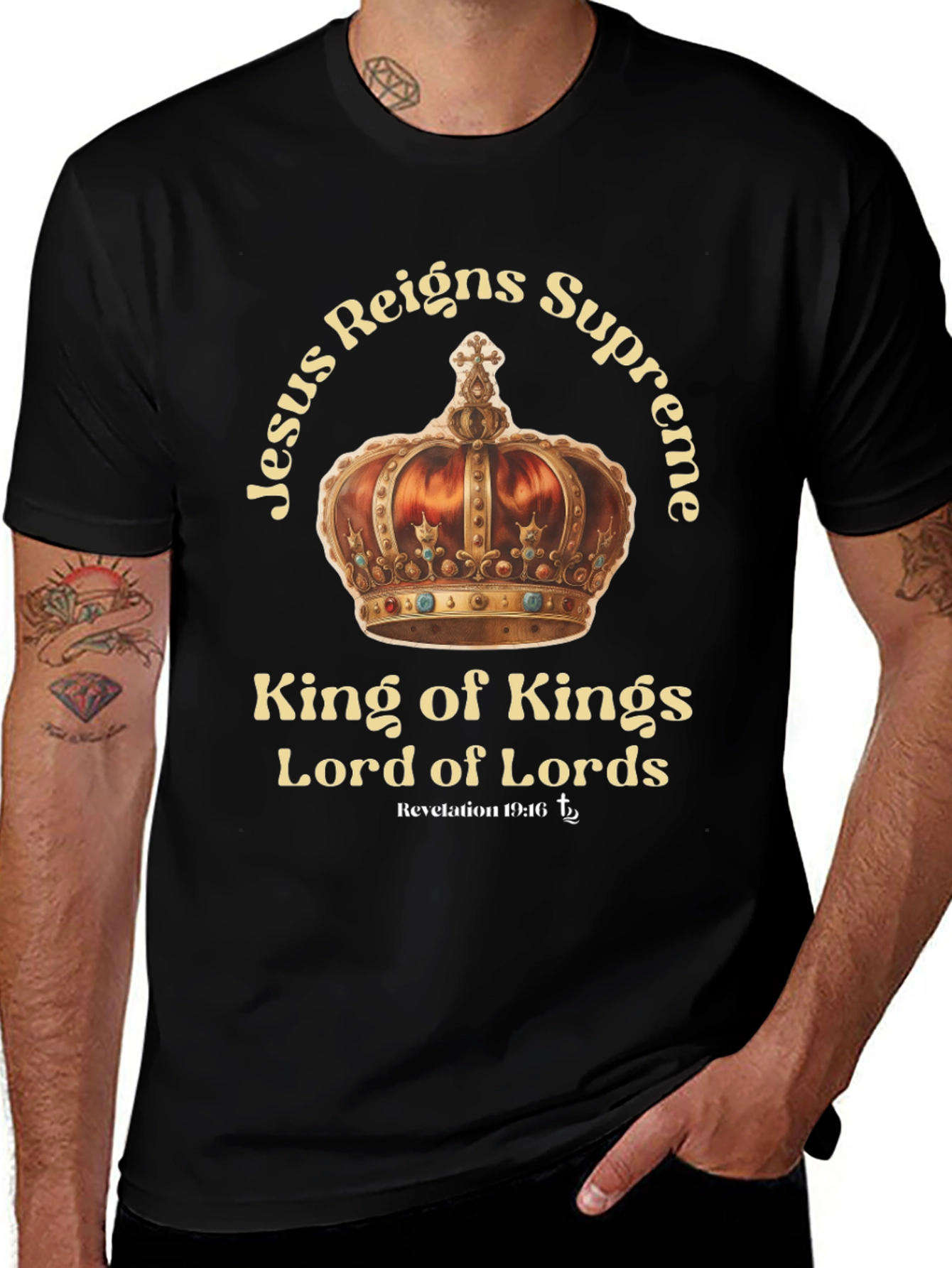 Jesus Reigns Supreme T-Shirt: King of Kings, Lord of Lords