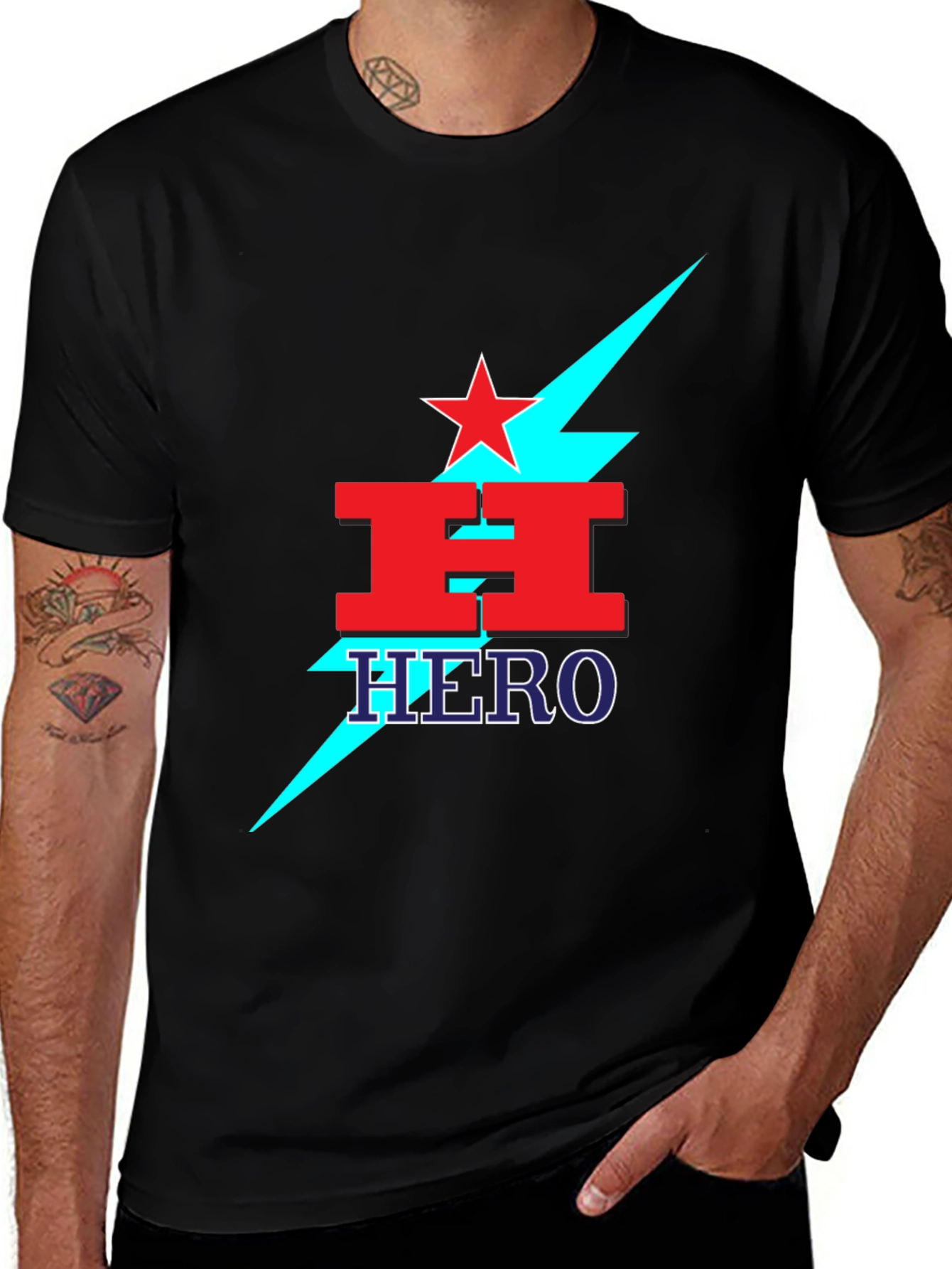 Hero T-Shirt | Bold Graphic Tee for Everyday Wear