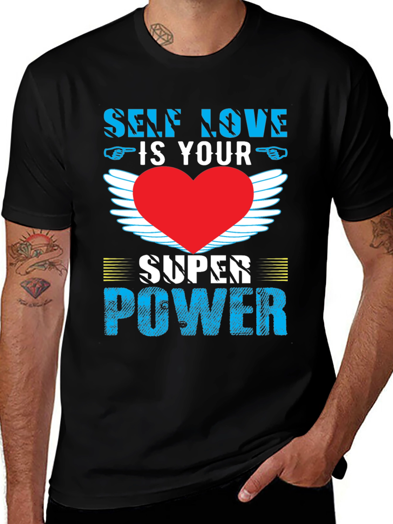 Variant 8 of Self Love is Your Super Power T-Shirt