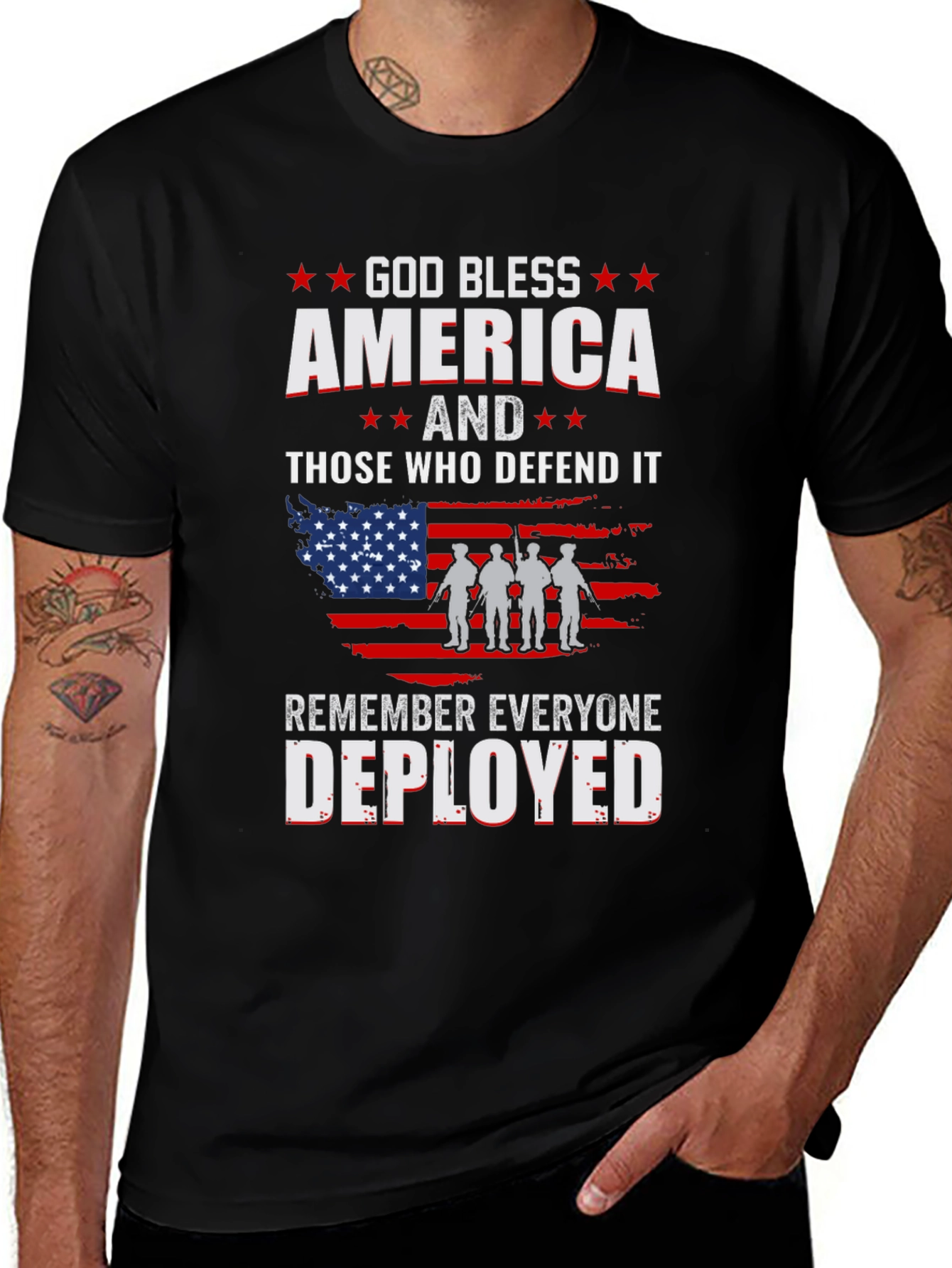 God Bless America Graphic Tee