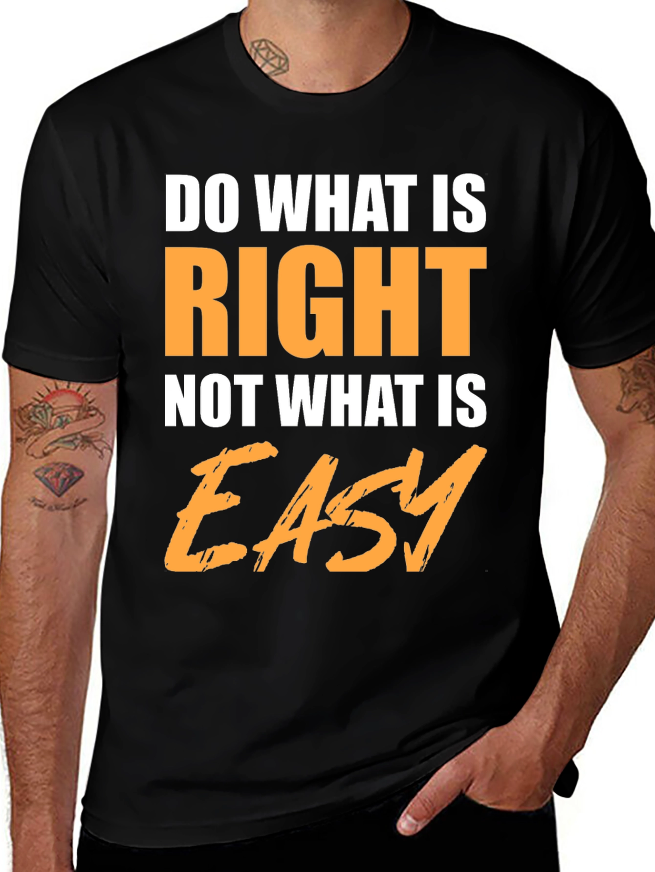Variant 24 of Motivational Do What is Right T-Shirt