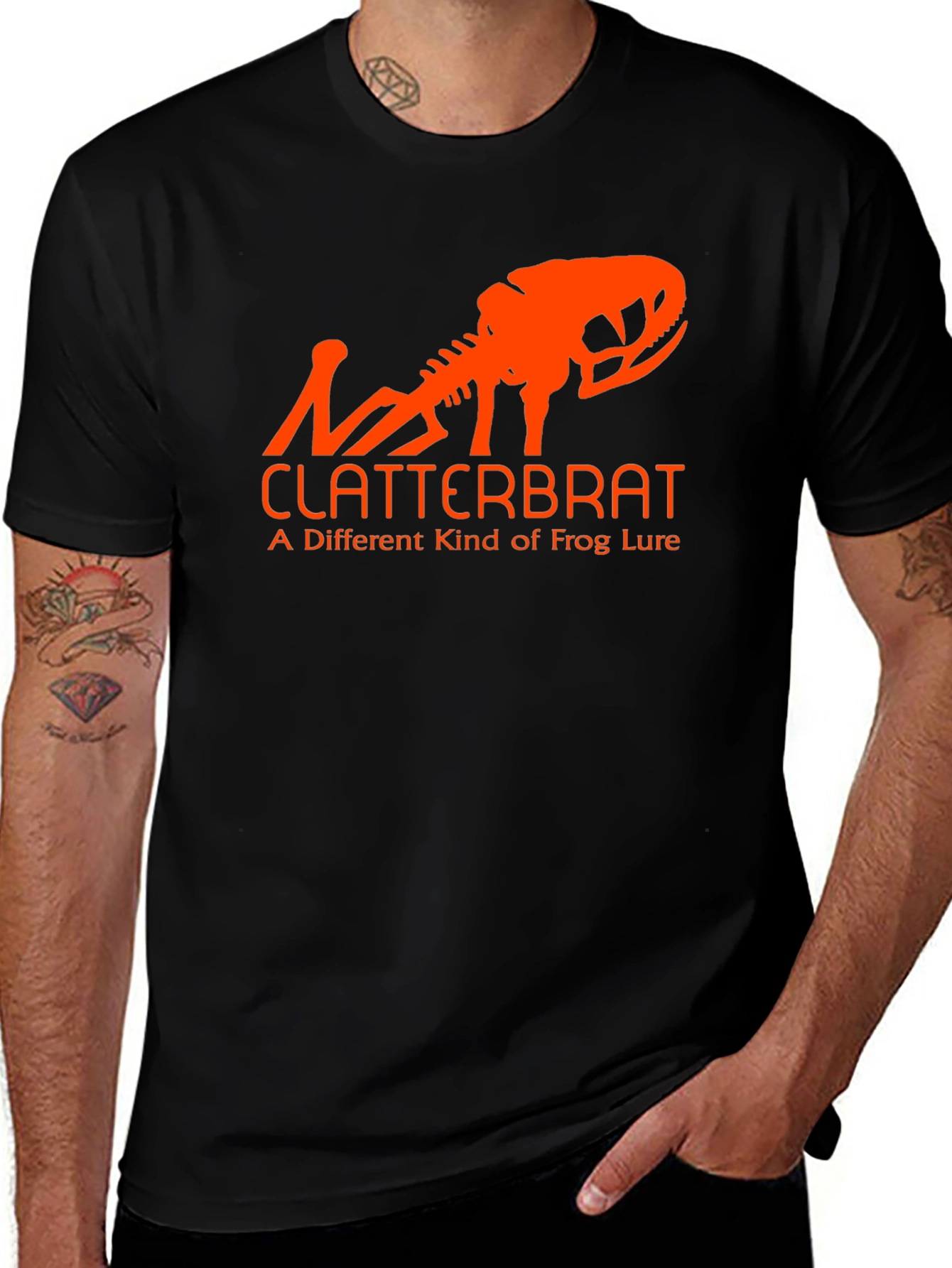 Clatterbrat Frog Lure T-Shirt - Unique Design