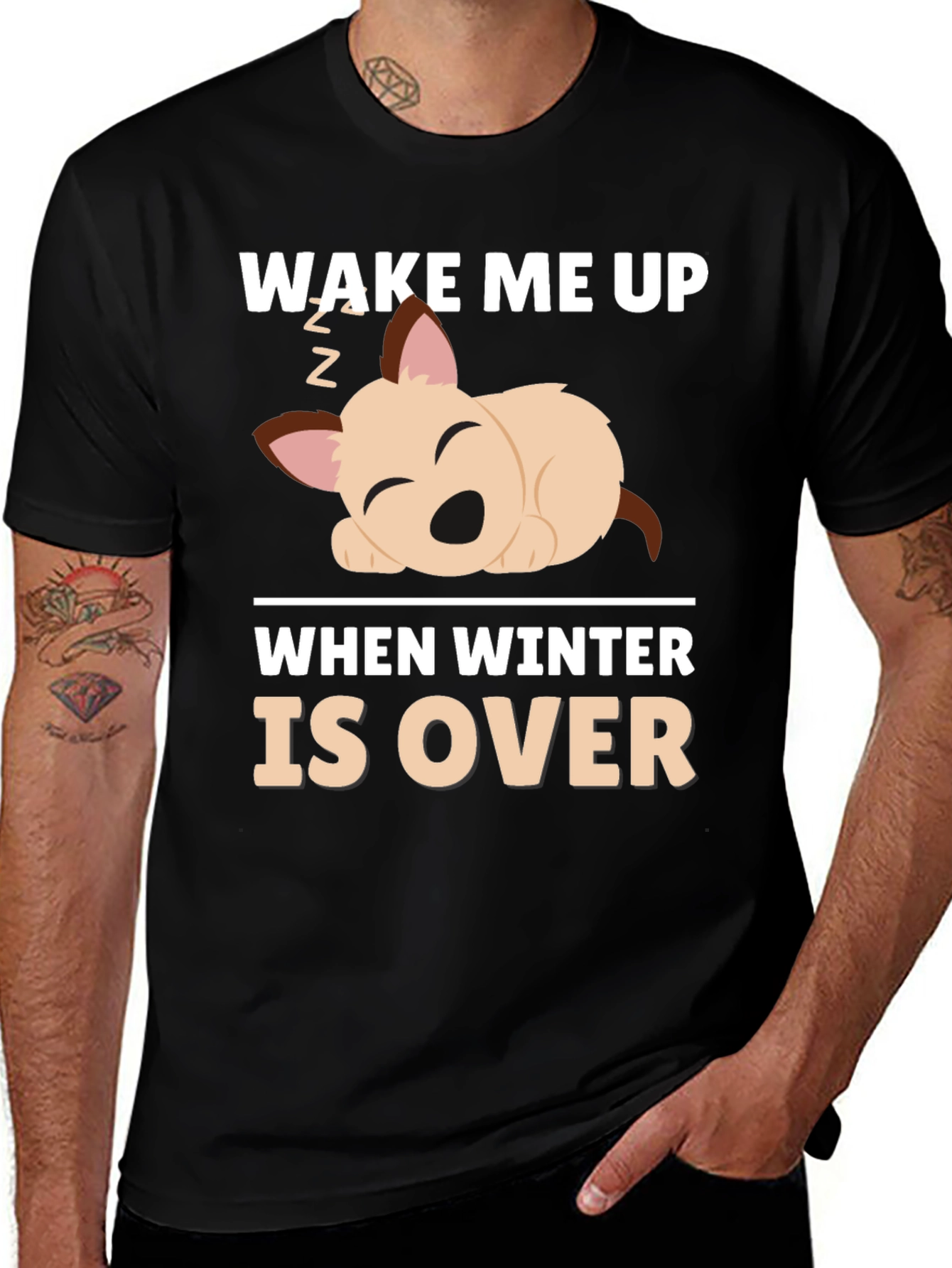 Wake Me Up When Winter Is Over T-Shirt