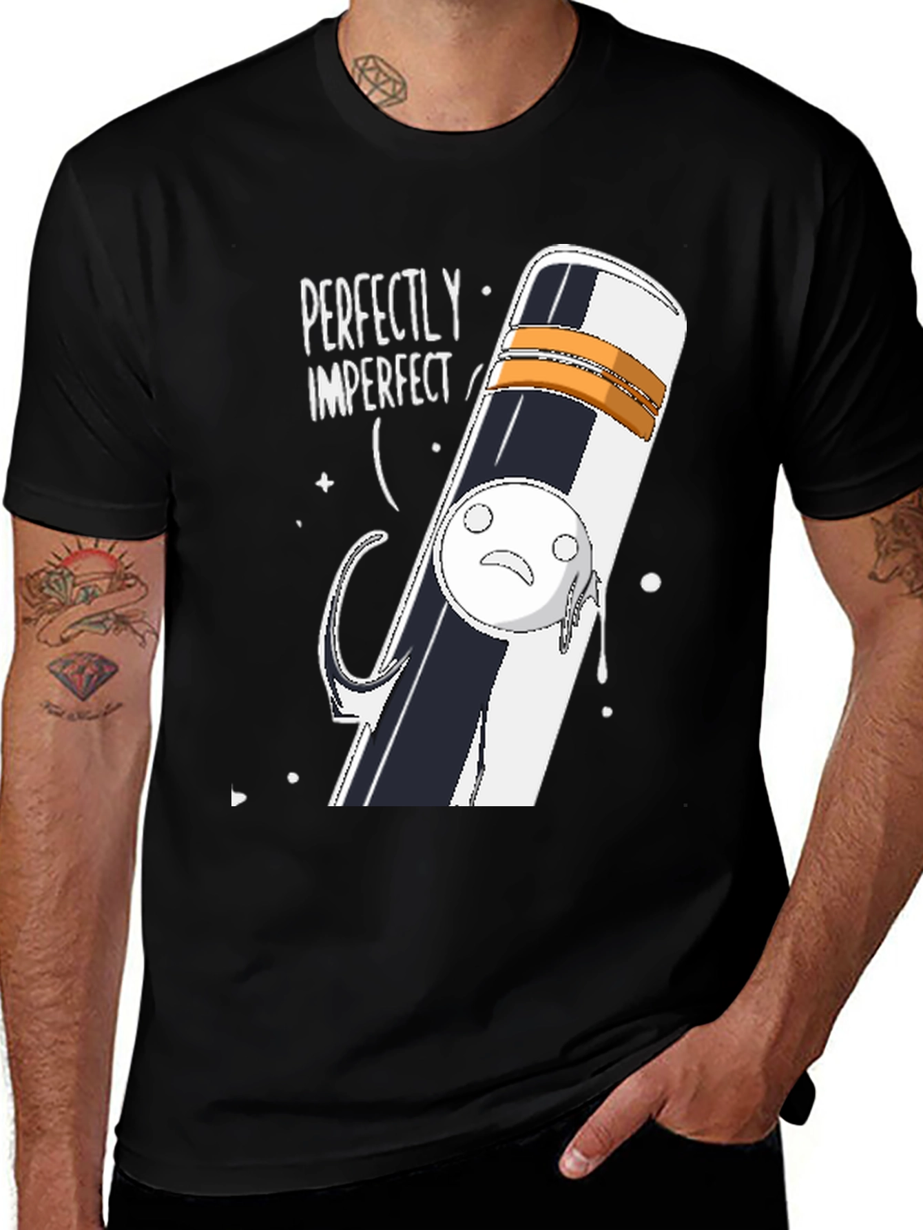 Variant 13 of Perfectly Imperfect T-Shirt - Unique Graphic Tee